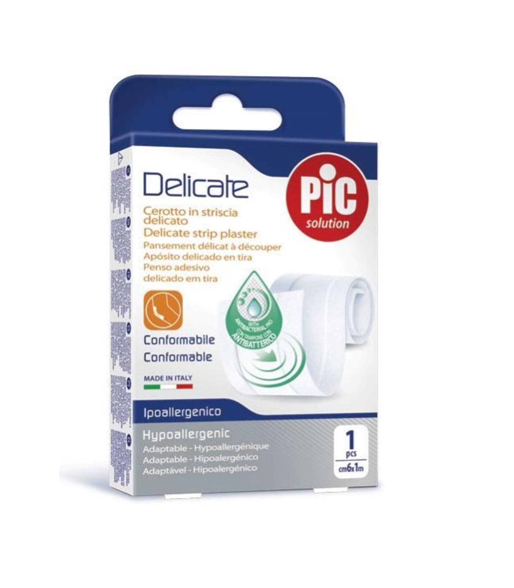 

PIC Delicate 6cm x 1m - 24 szt. Plastry antybakteryjne