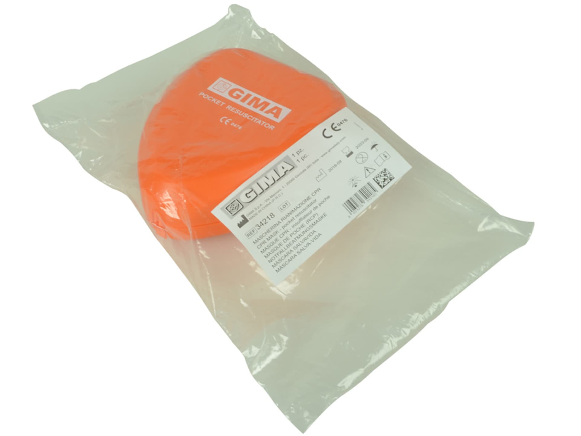 

Maska CPR Pocket GIMA Maska do resuscytacji