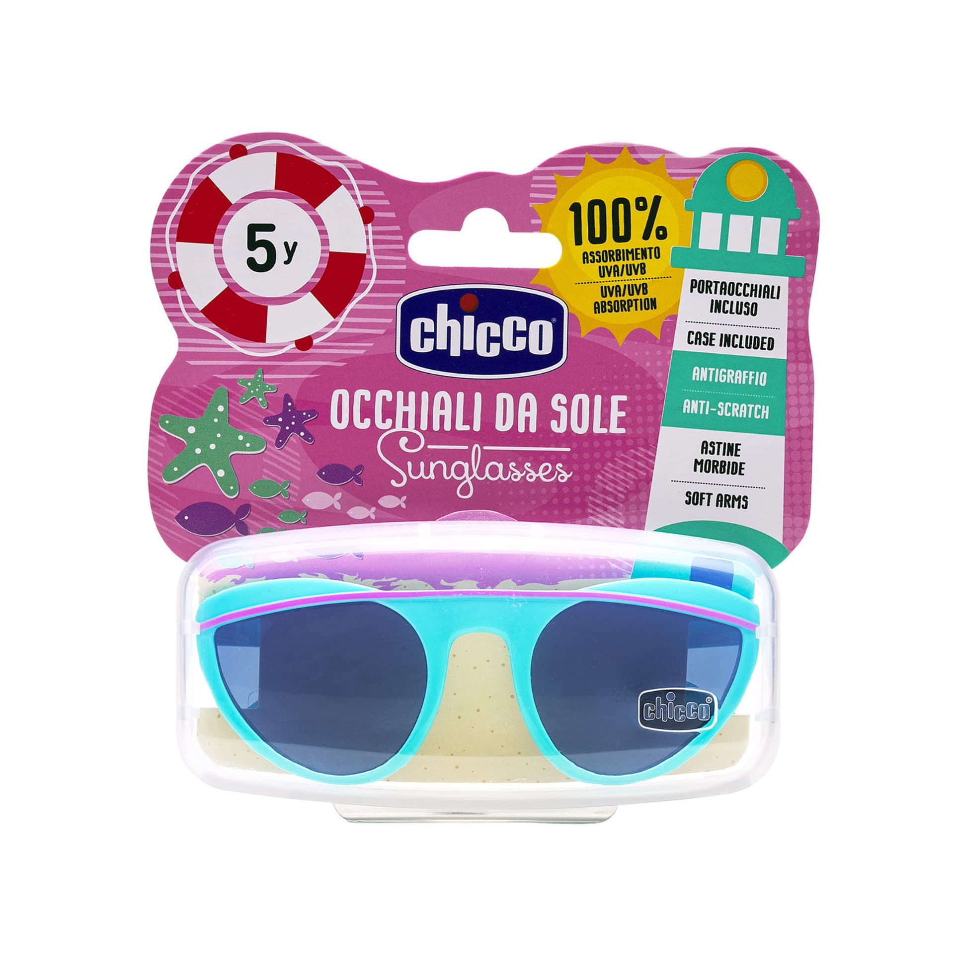 

Chicco 5 LAT+ GIRL / MY22 Okulary przeciwsłoneczne dla dzieci