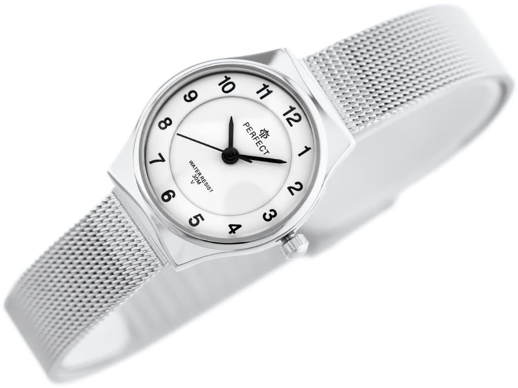 

ZEGAREK DAMSKI PERFECT F101-1 (zp873a) silver, Zp873a) silve