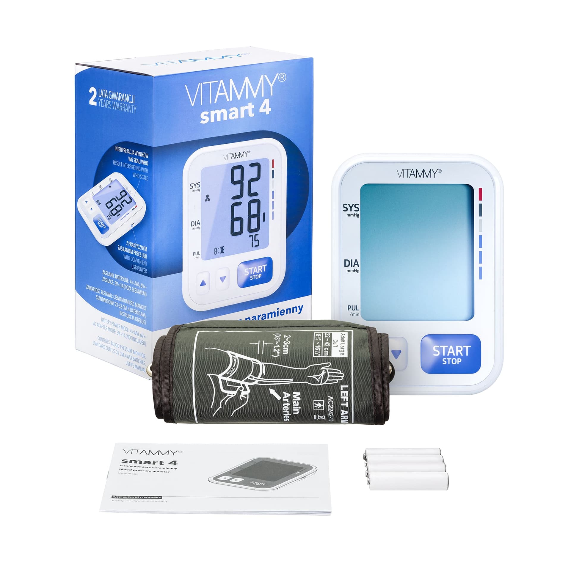 

VITAMMY Smart 4 Ciśnieniomierz naramienny
