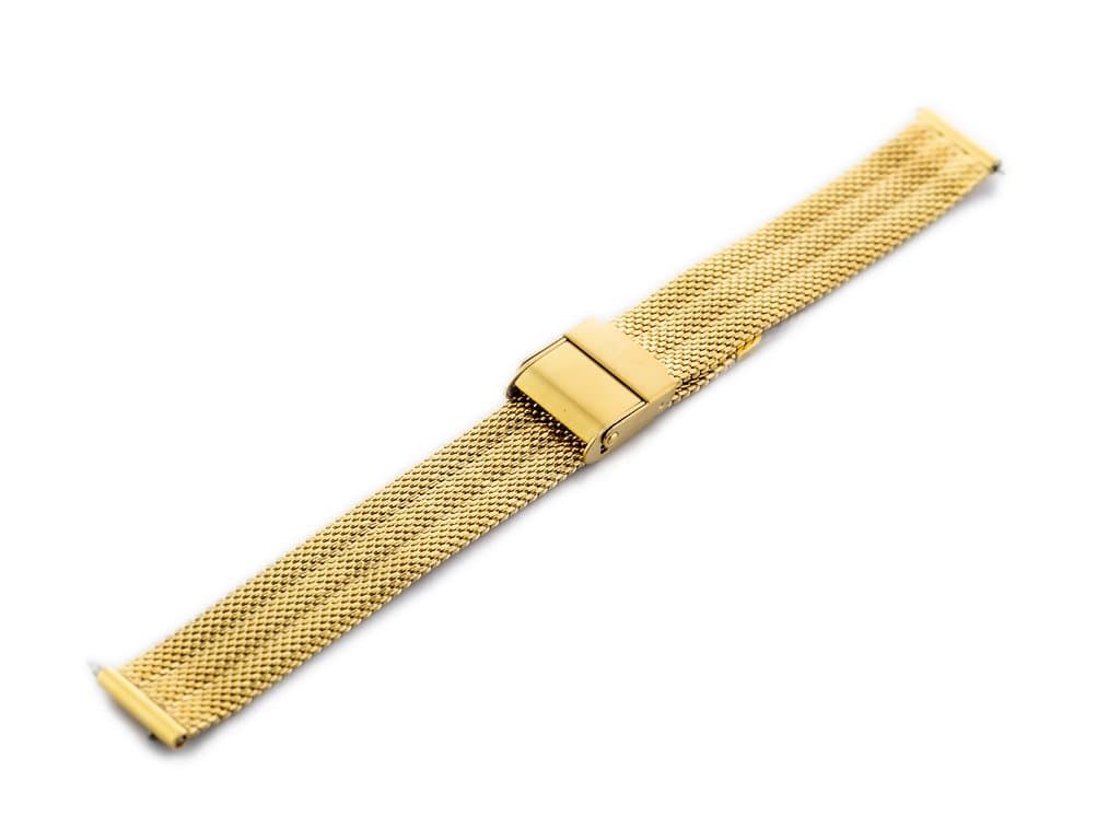 

Bransoleta Bisset (bb011b) - złota 14mm