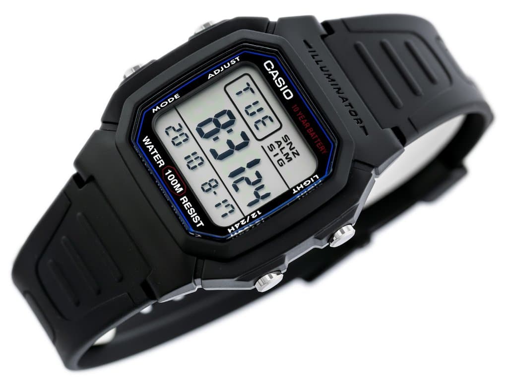 

ZEGAREK MĘSKI CASIO W800H-1A (zd100a) - KLASYKA, Zd100a) - klasyk