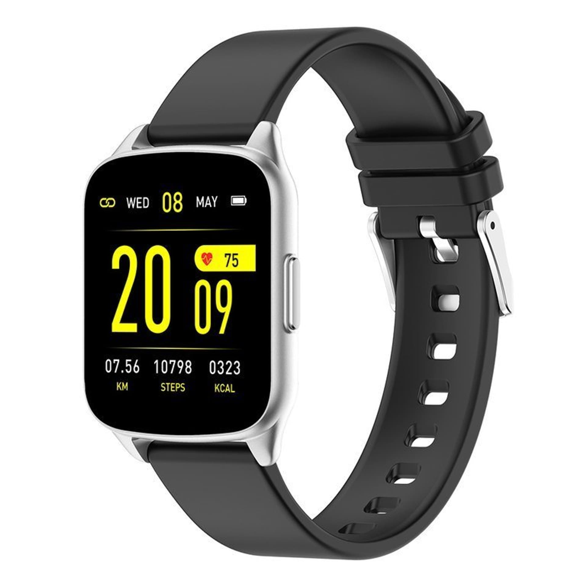 

SMARTWATCH UNISEX G. Rossi SW009-5 silver/black (sg004f)