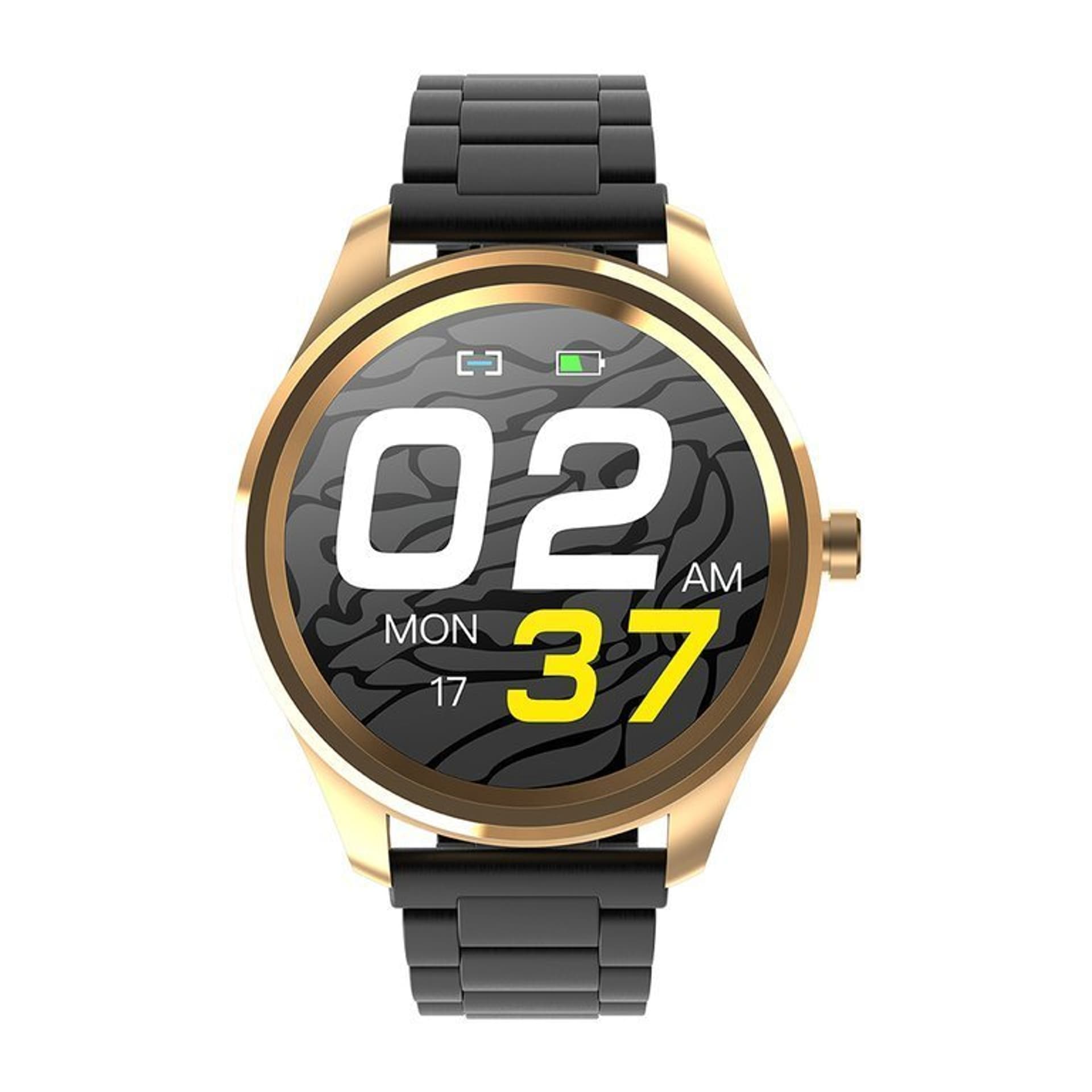 

SMARTWATCH MĘSKI G. Rossi SW012-5 gold/gray + dodatkowa BRANSOLETA (sg007e)