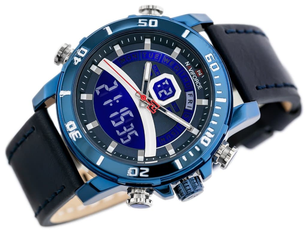 

ZEGAREK MĘSKI NAVIFORCE NF9181L - (zn117b) + BOX, Zn117b) + bo