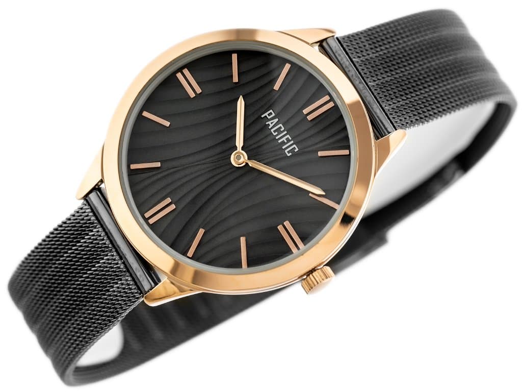 

ZEGAREK DAMSKI PACIFIC X6153 - black (zy654d)