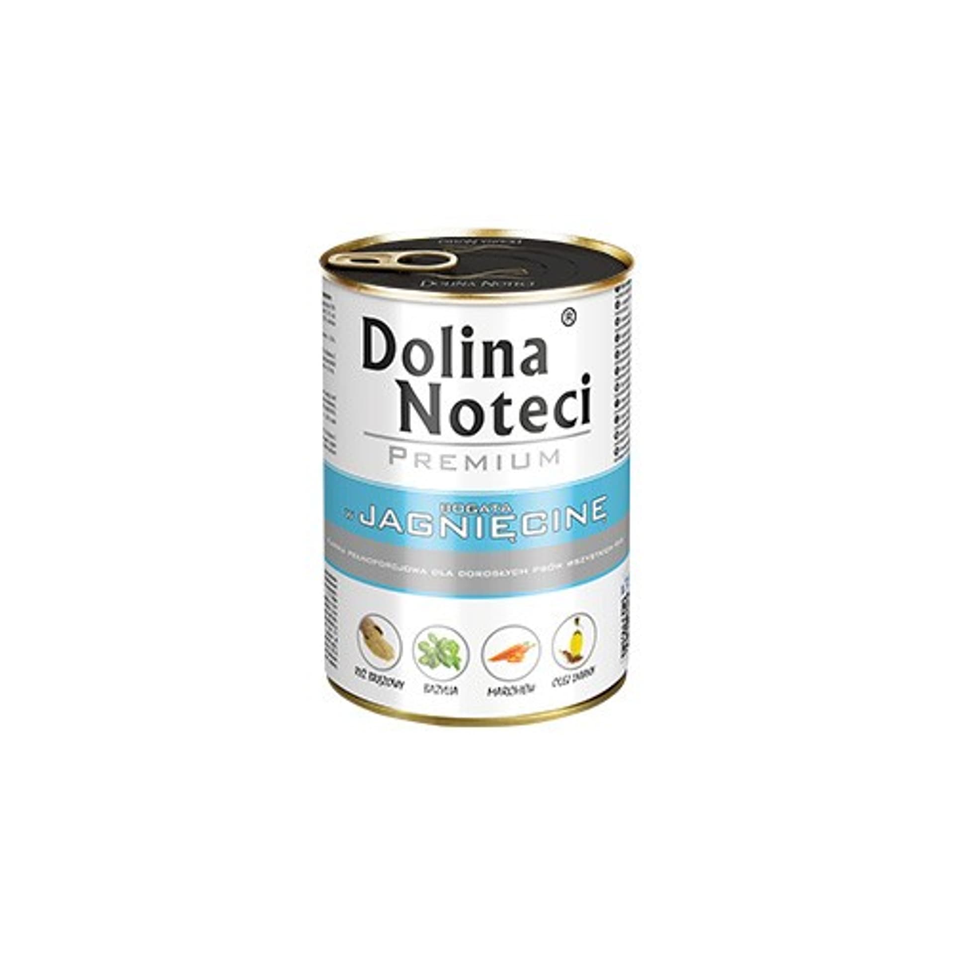 

DOLINA NOTECI Premium bogata w jagnięcinę - mokra karma dla psa - 400g