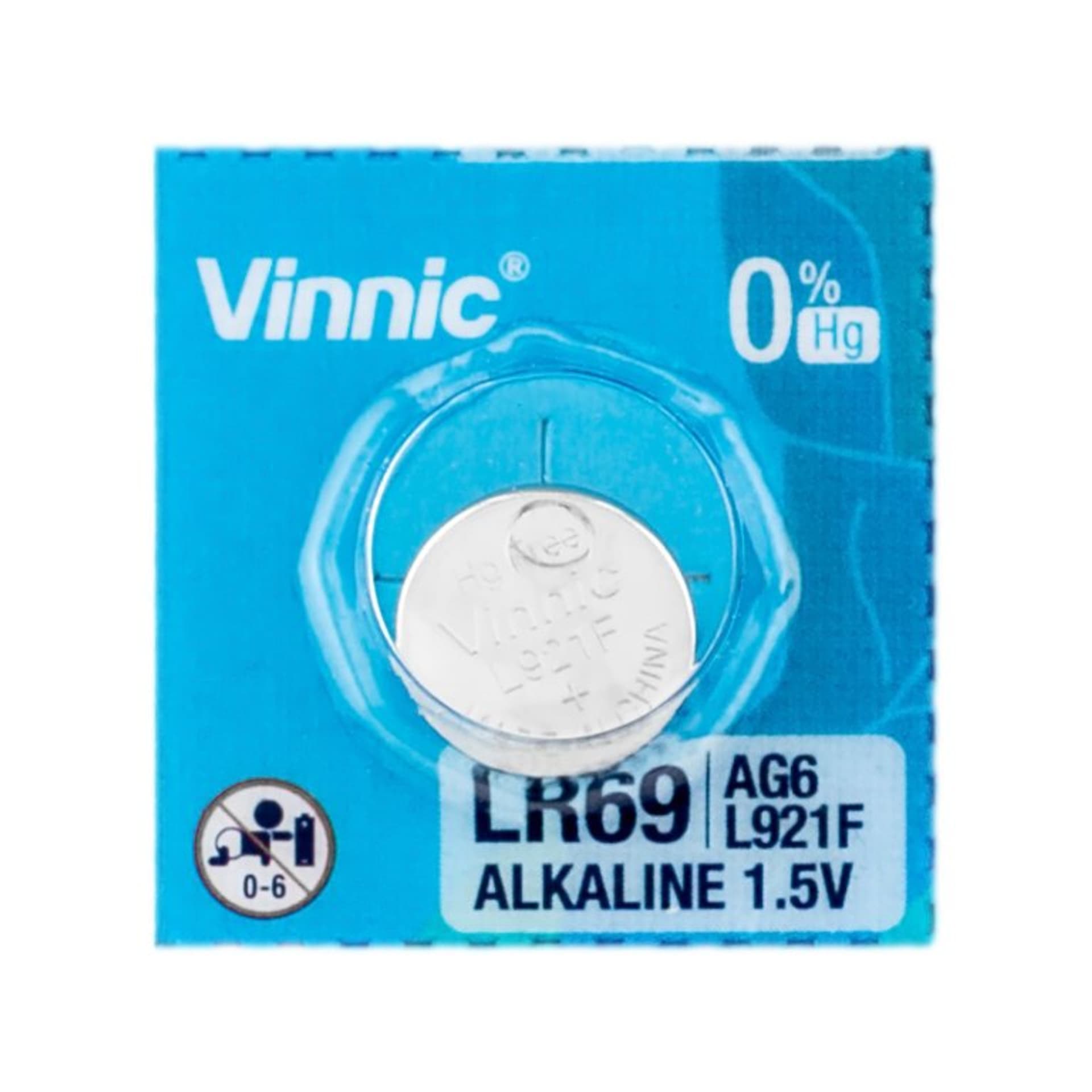 

Bateria alkaliczna Vinnic LR921/370/AG6