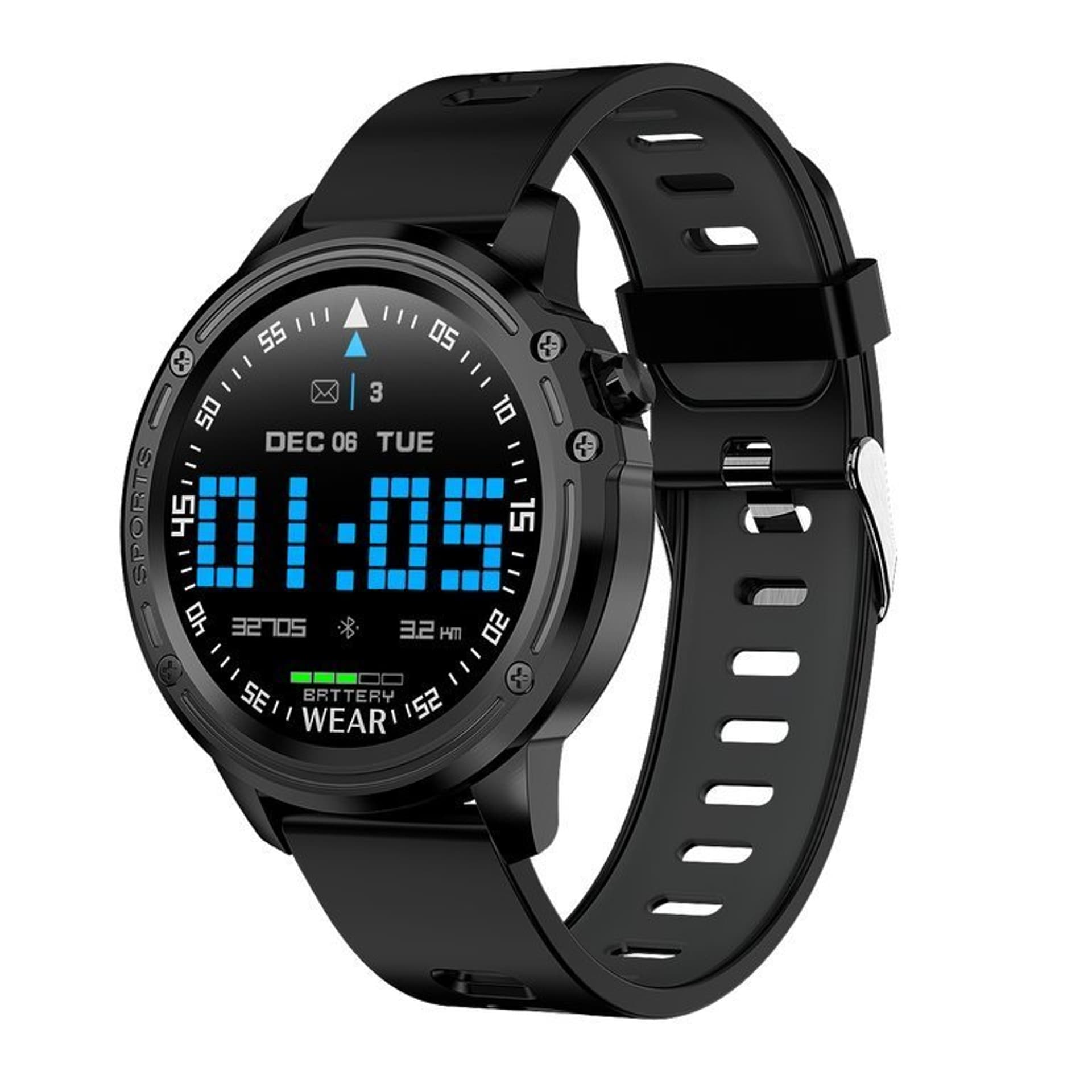 

ZEGAREK UNISEX SMARTWATCH PACIFIC 14-1 - PULSOMETR, PULSOKSYMETR (sy012a)