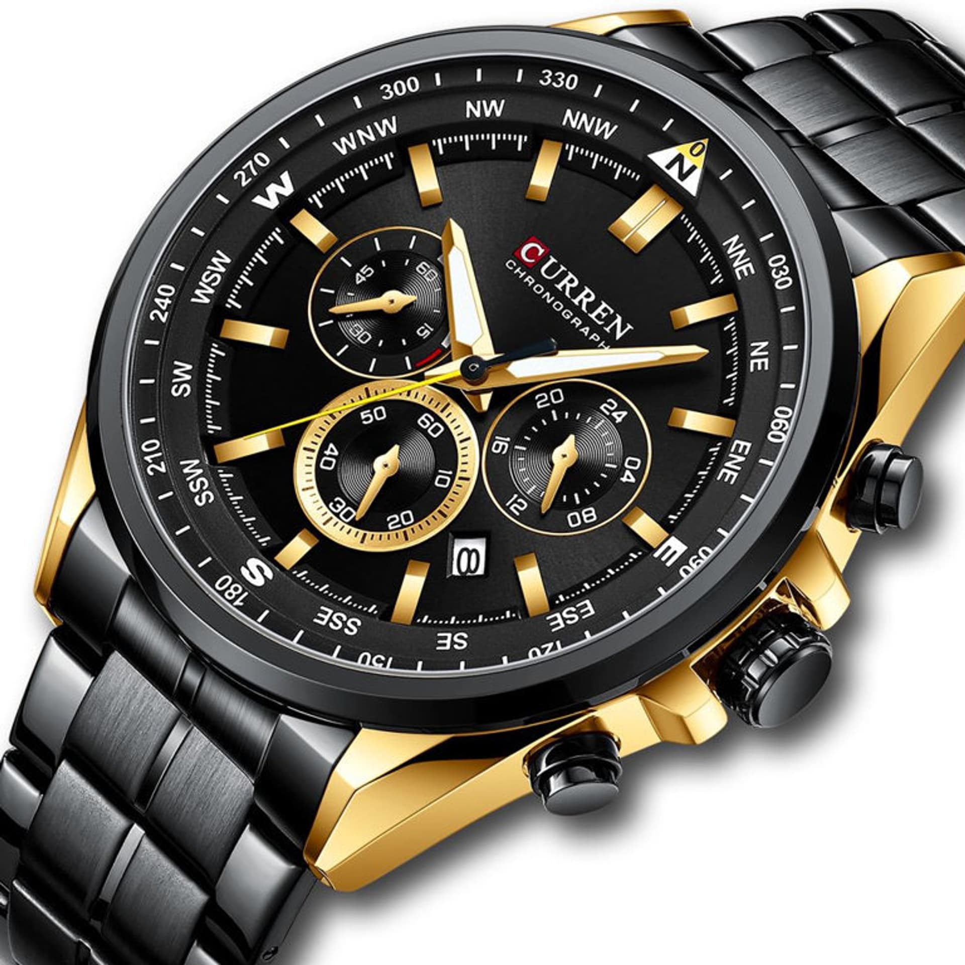 

ZEGAREK MĘSKI CURREN 8399 (zc016c -CHRONOGRAF +BOX