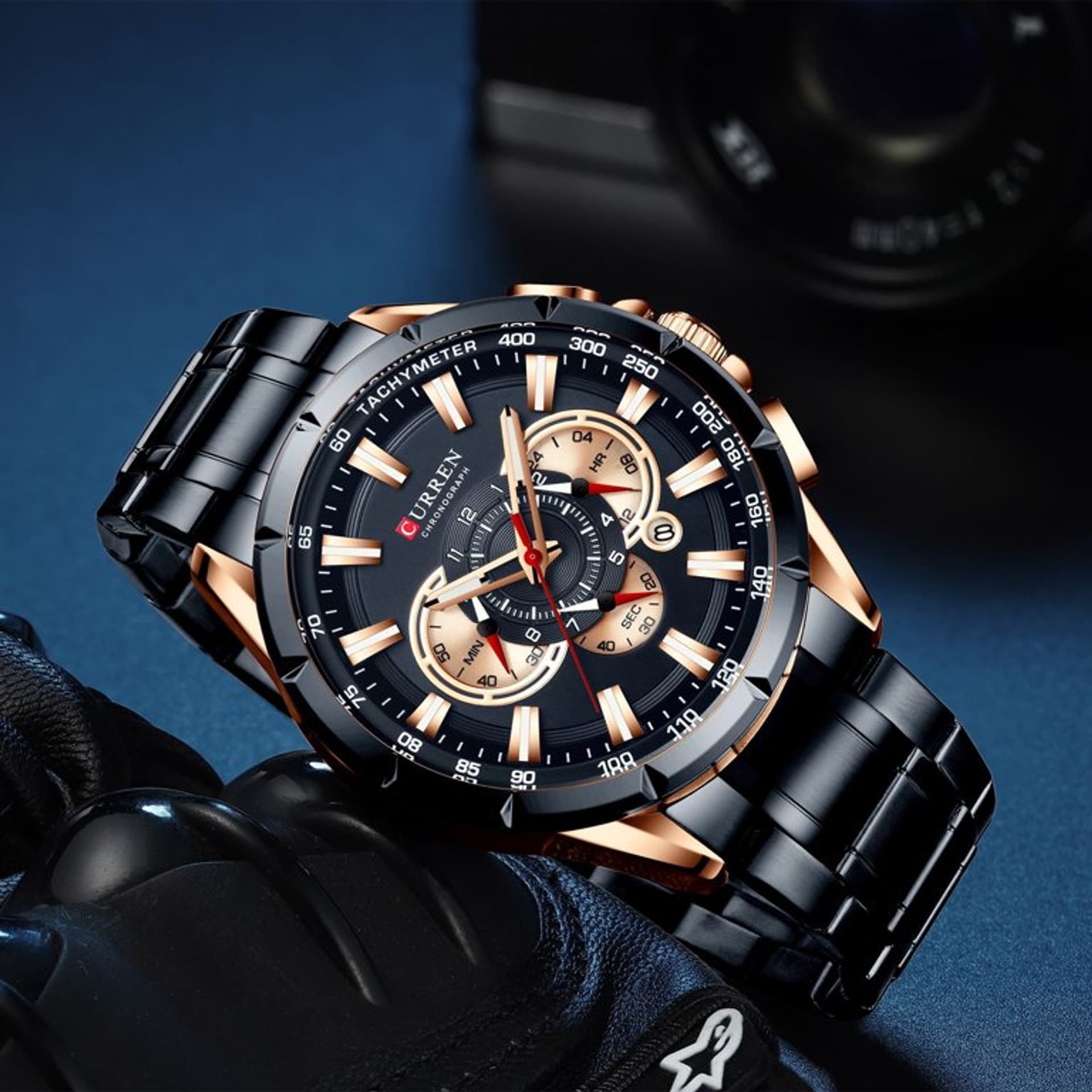 

ZEGAREK MĘSKI CURREN 8363 (zc018d) - CHRONOGRAF, Zc018d) - chronogra