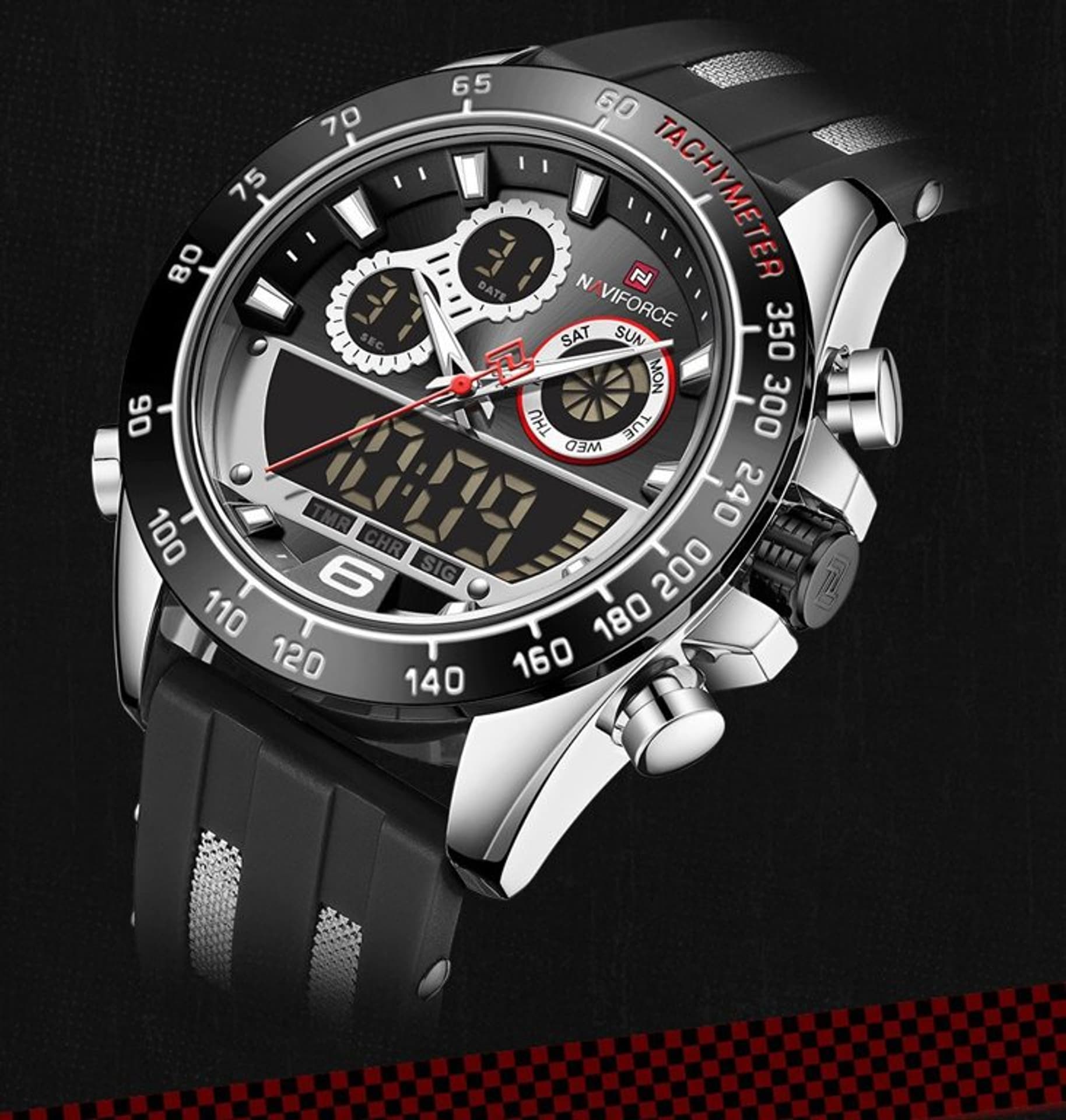 

ZEGAREK MĘSKI NAVIFORCE NF9188T - (zn121a) + BOX, Zn121a) + bo