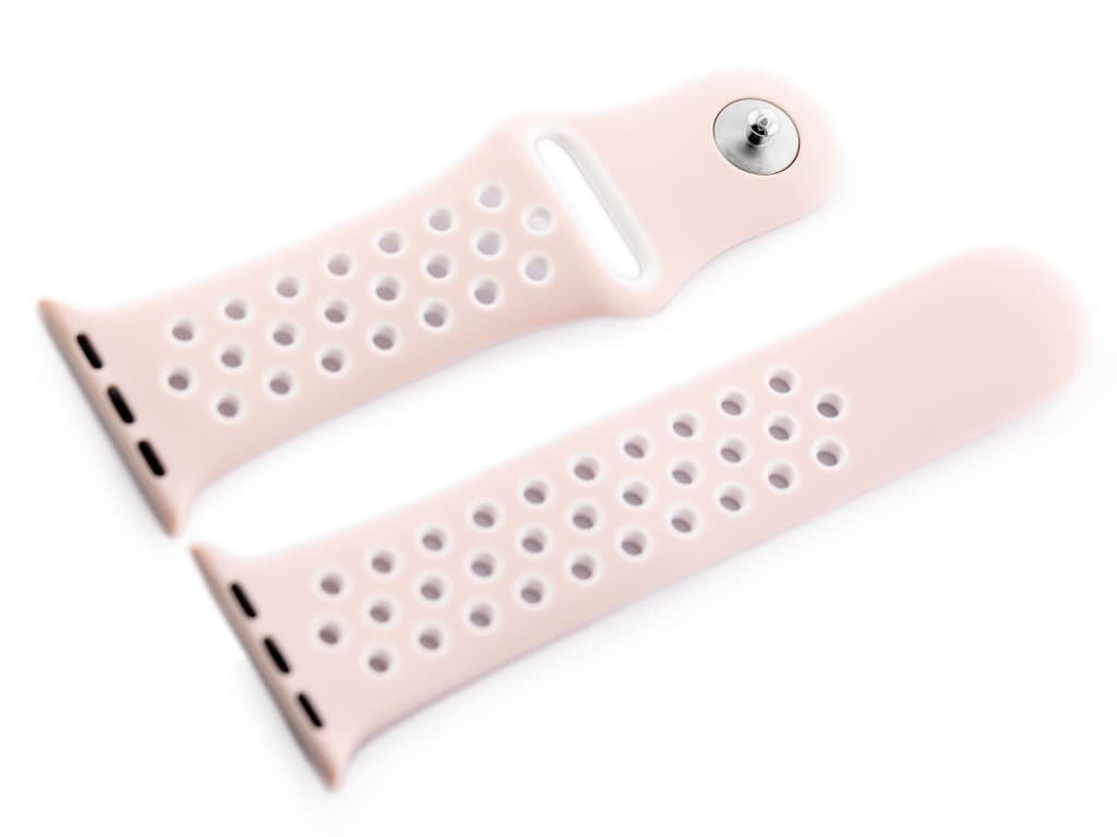 

Apple Watch pasek U24 - różowy/biały - 38/40mm