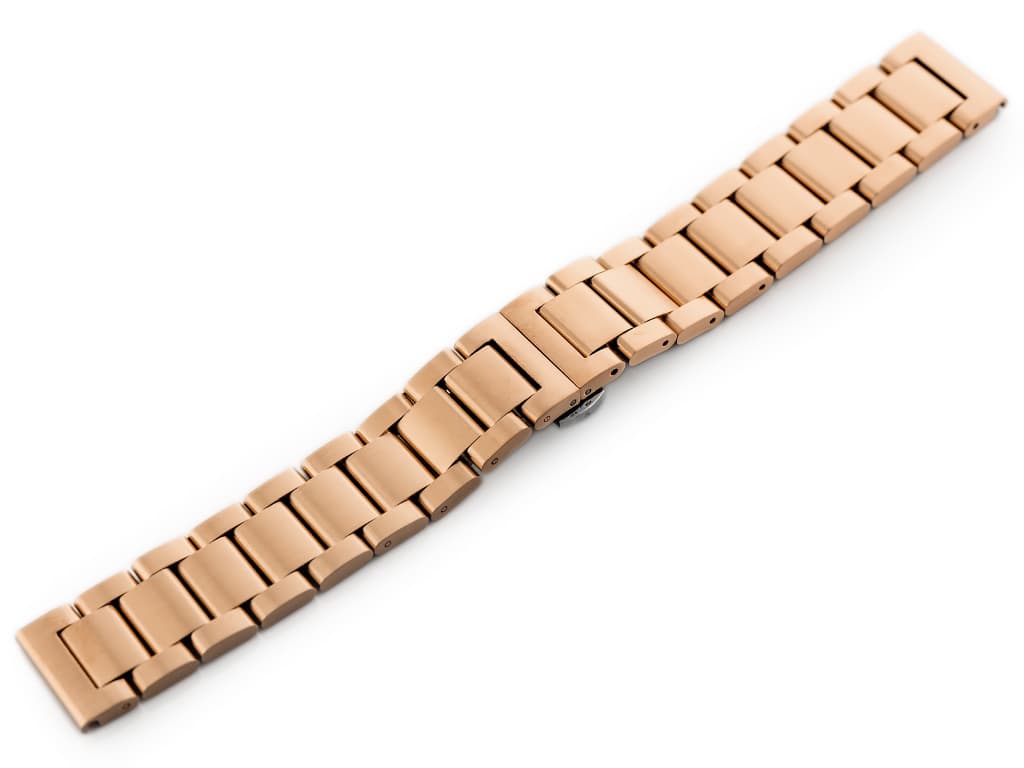 

Bransoleta Pacific Model 7 - różowe złoto 22mm
