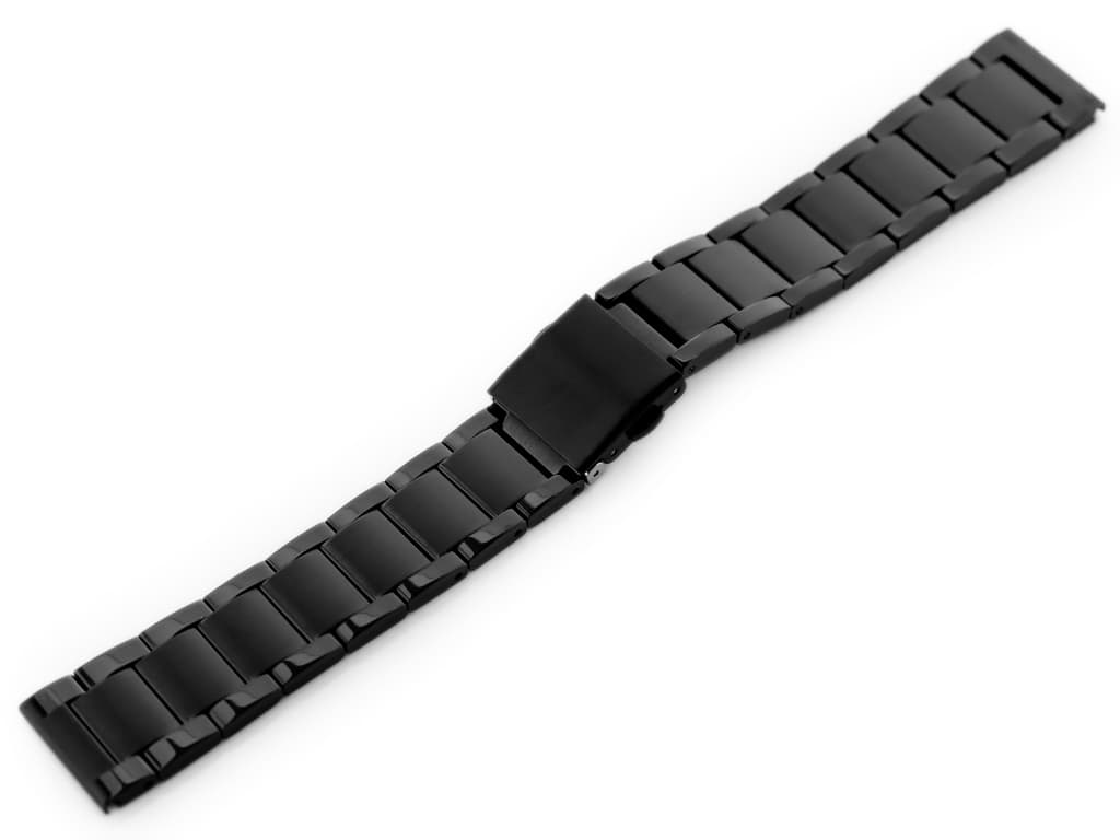 

Bransoleta Pacific Model 9 solid - czarna 22mm