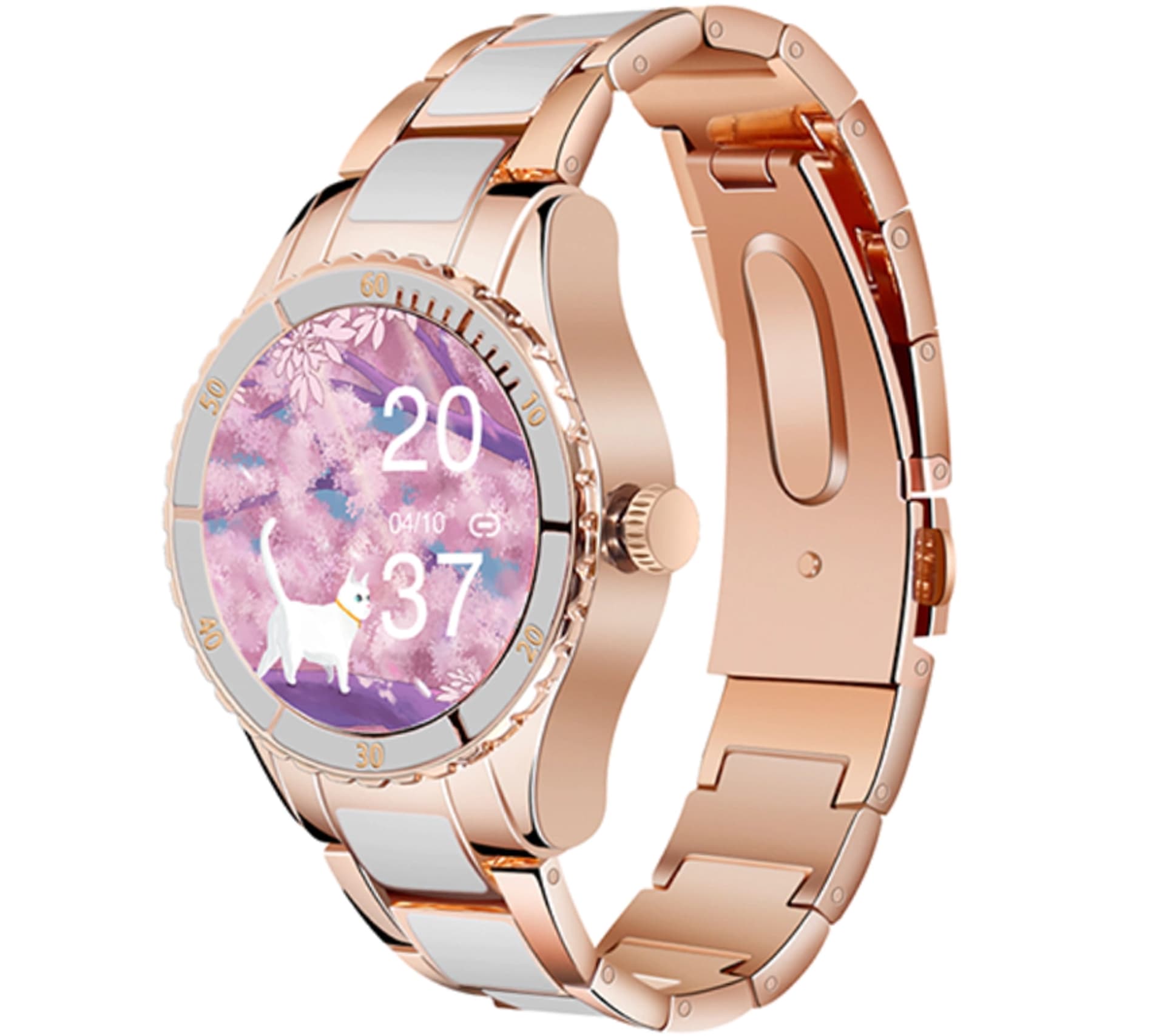 

SMARTWATCH DAMSKI Rubicon RNCE82 - WYKONYWANIE POŁĄCZEŃ, WŁASNE TARCZE (sr027a)
