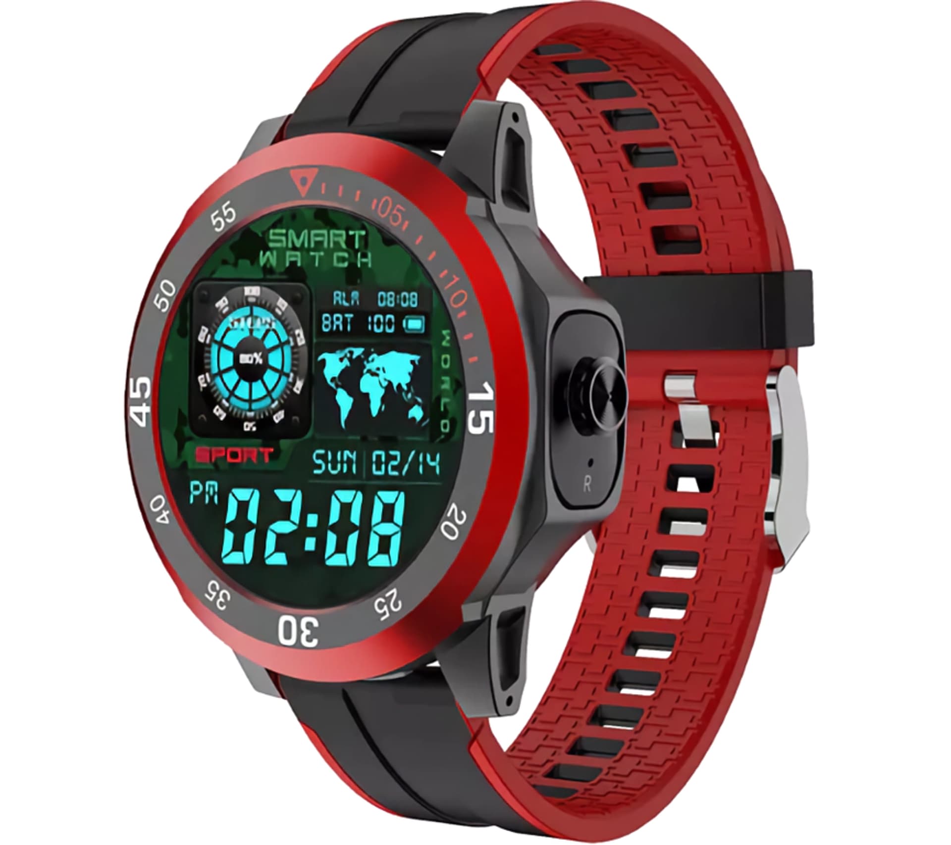 

SMARTWATCH MĘSKI Rubicon RNCE85 - SŁUCHAWKI (sr029b)