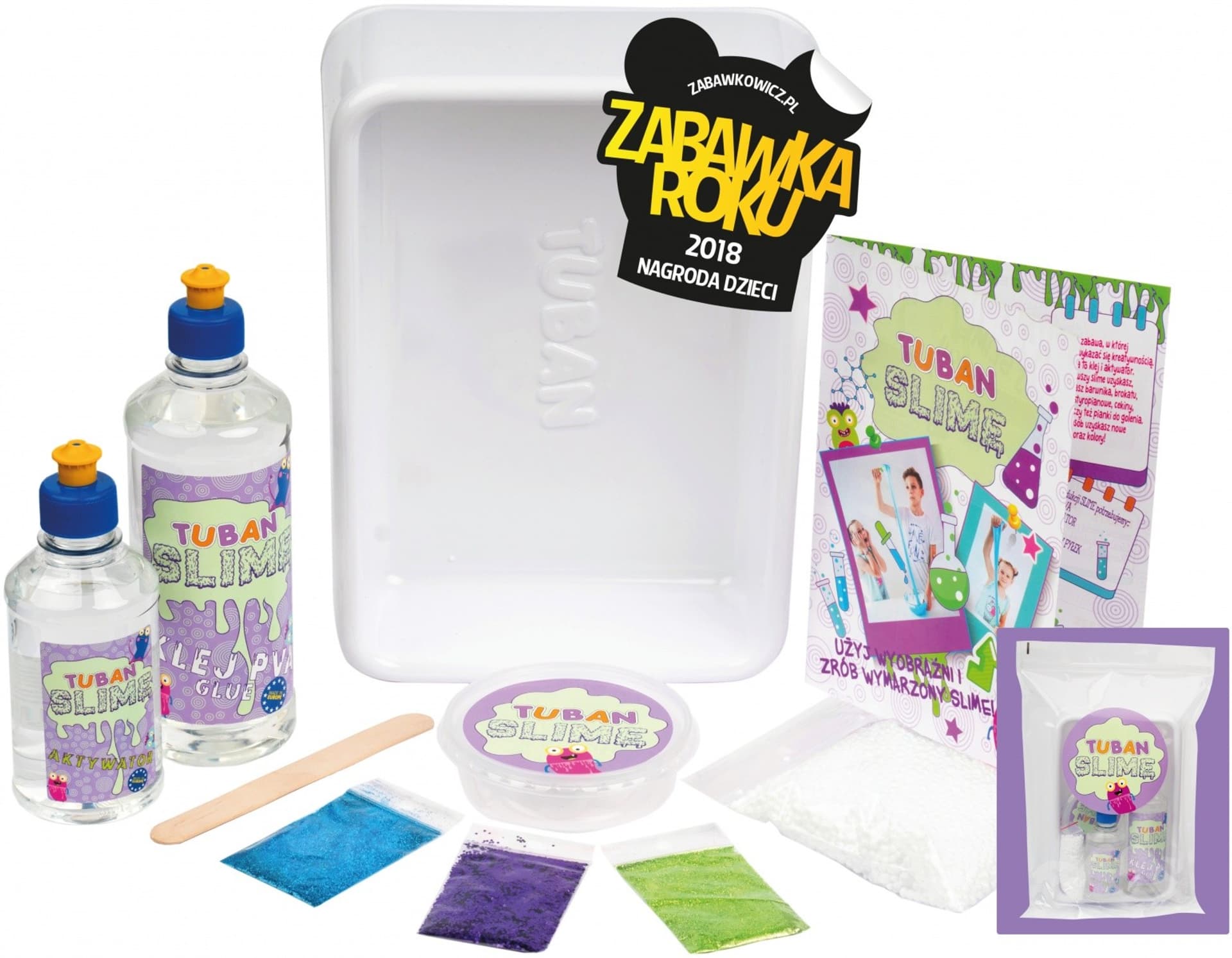 

Zestaw kreatywny Super Slime Zestaw PLUS