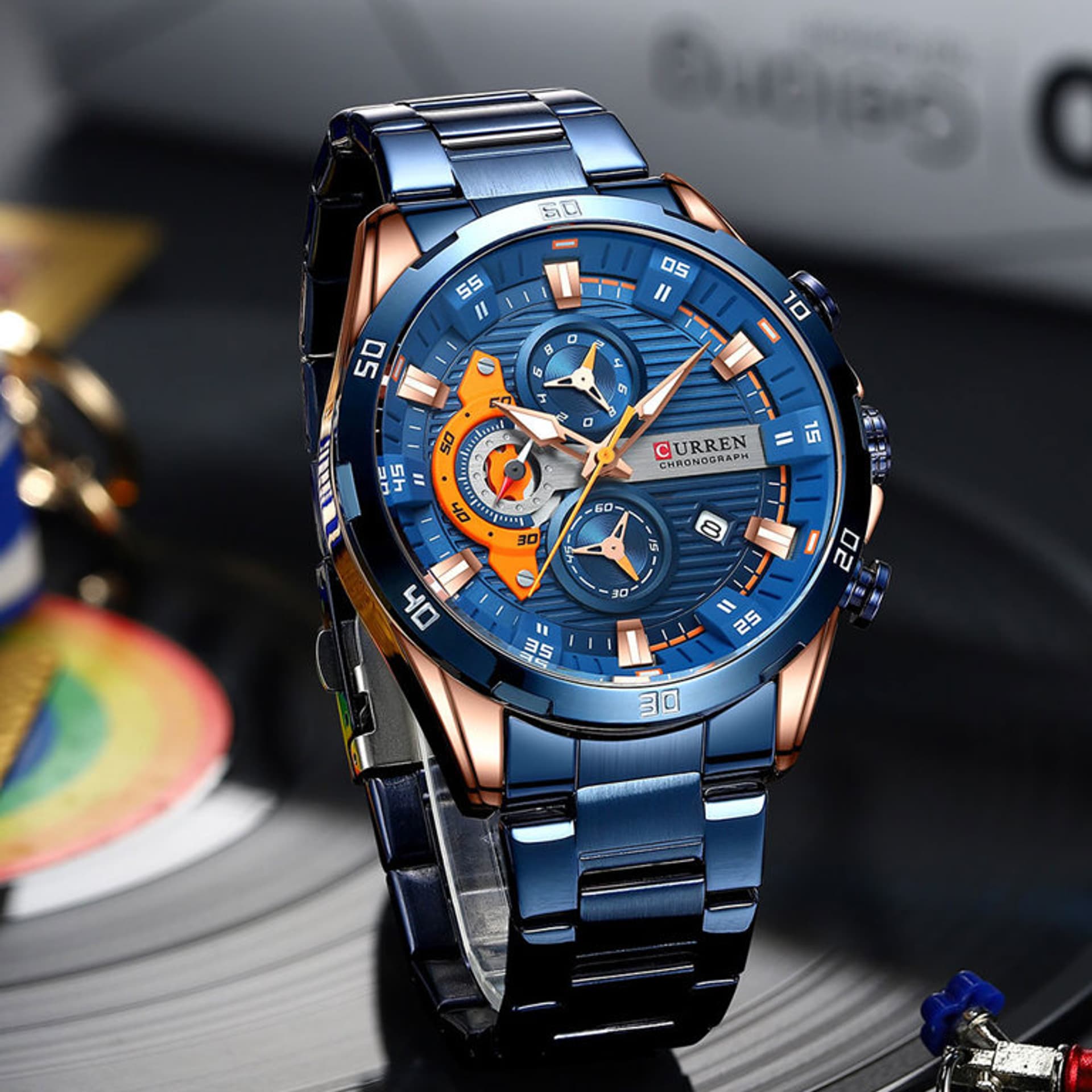 

ZEGAREK MĘSKI CURREN 8402 CHRONOGRAF (zc029d) +BOX, Zc029d) +bo