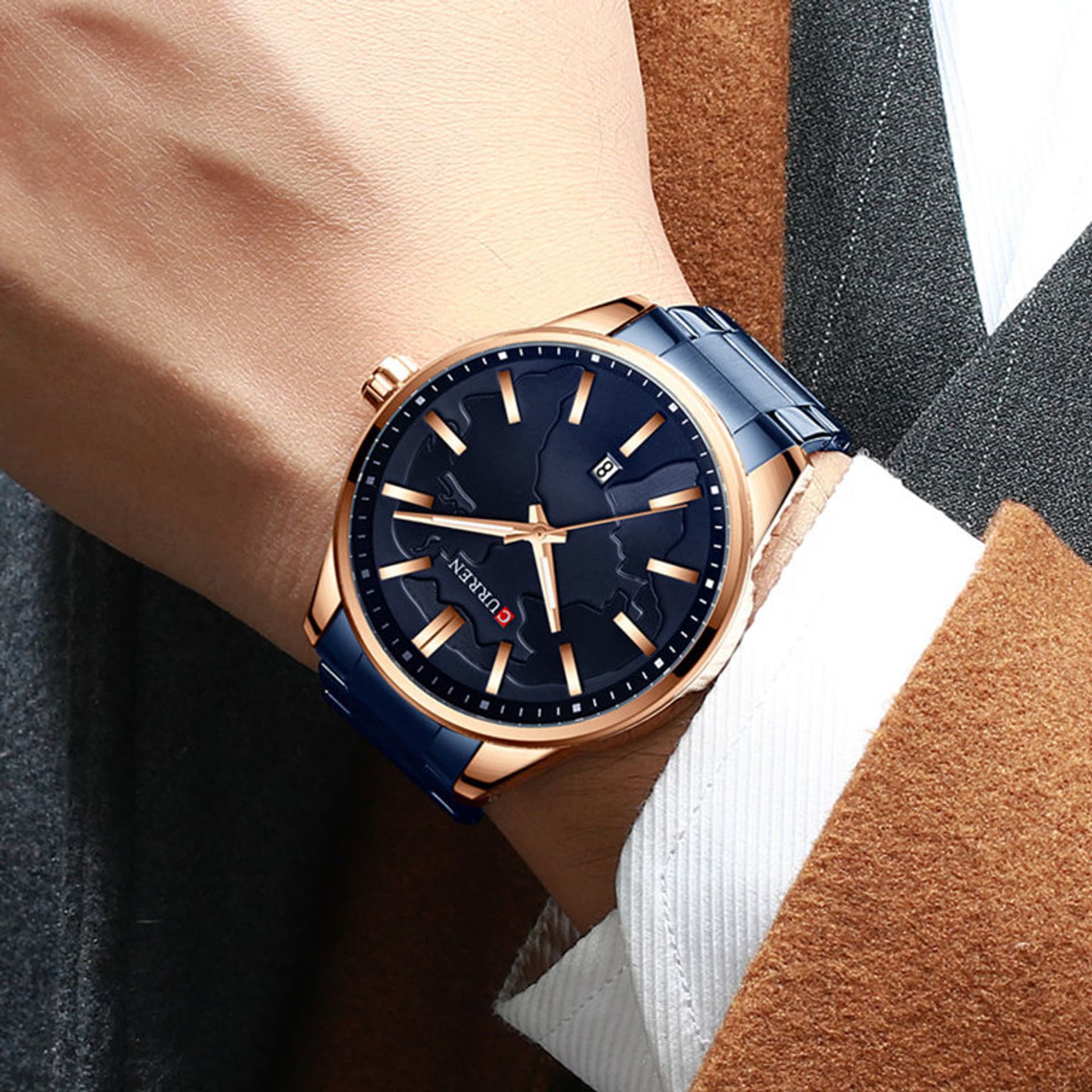 

ZEGAREK MĘSKI CURREN 8366 (zc030b) + BOX, Zc030b) + bo