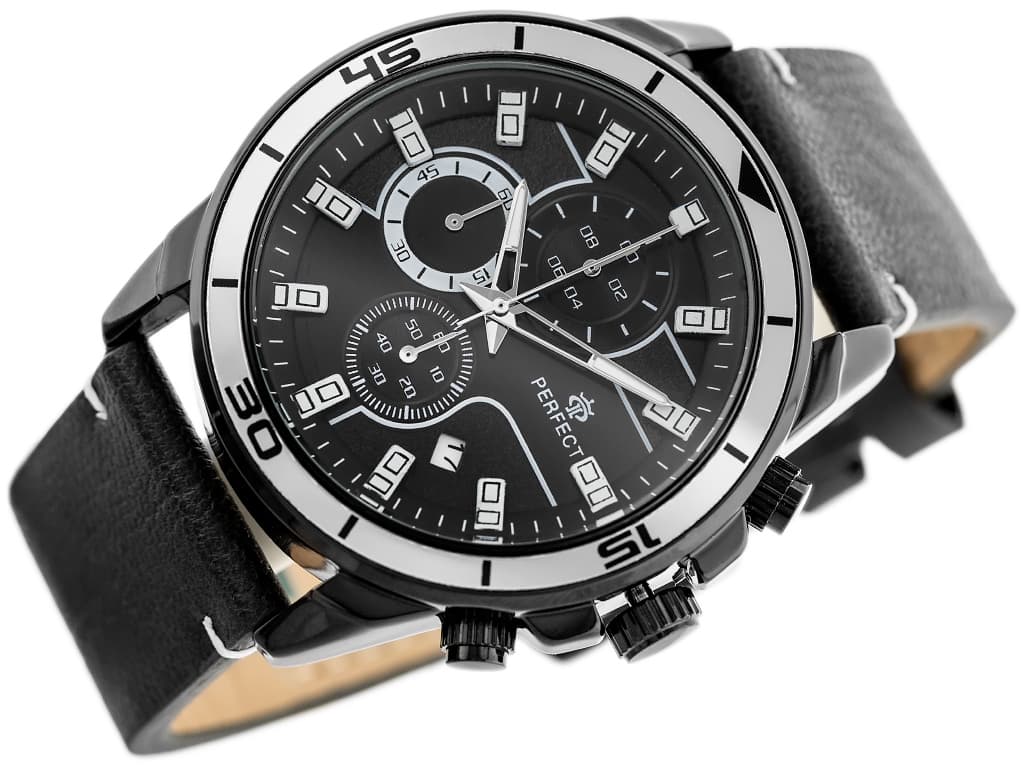 

ZEGAREK MĘSKI PERFECT CH02L - CHRONOGRAF (zp351c) + BOX, Zp351c) + bo