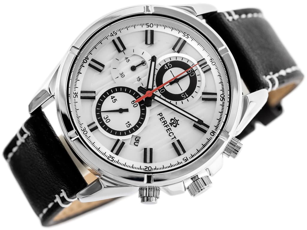 

ZEGAREK MĘSKI PERFECT CH03L - CHRONOGRAF (zp352a) + BOX, Zp352a) + bo