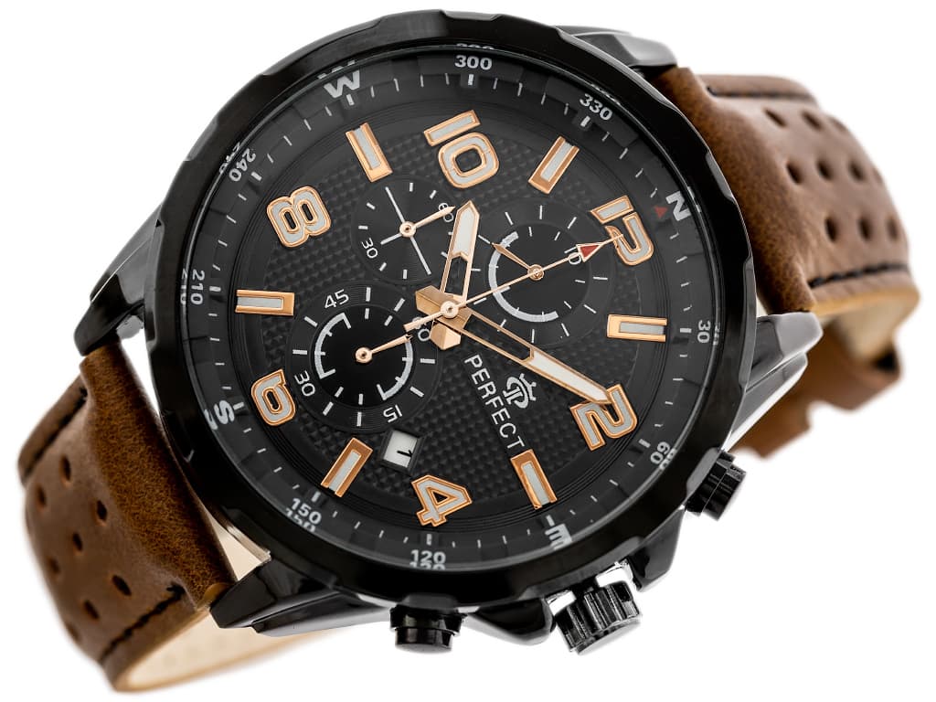 

ZEGAREK MĘSKI PERFECT CH05L - CHRONOGRAF (zp353e) + BOX, Zp353e) + bo