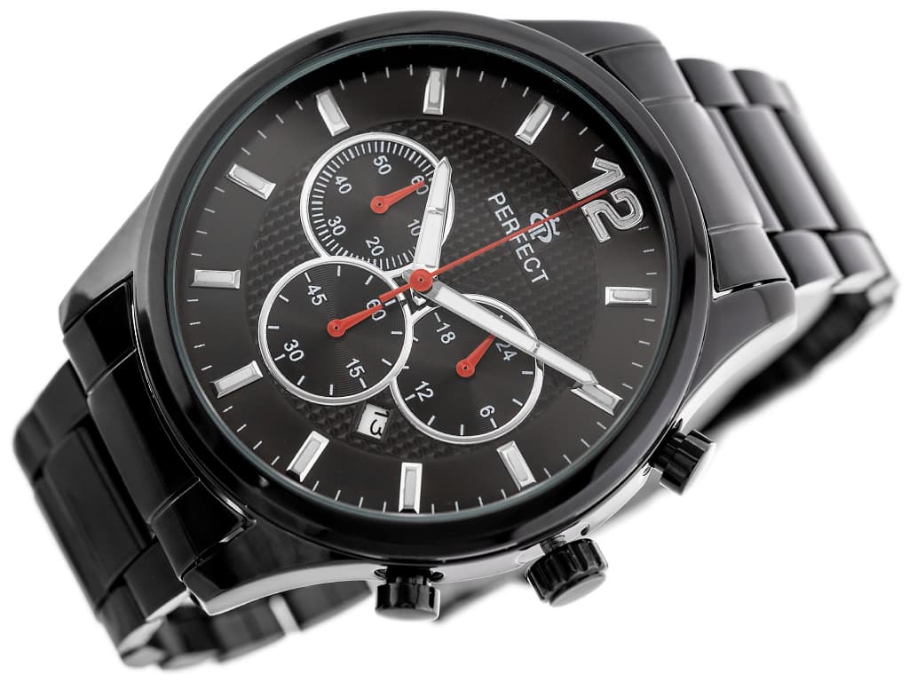 

ZEGAREK MĘSKI PERFECT CH01M - CHRONOGRAF (zp355d) + BOX, Zp355d) + bo