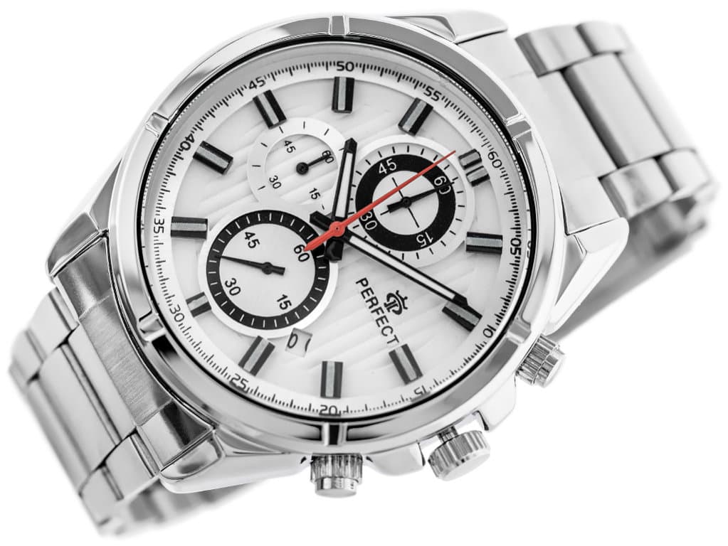 

ZEGAREK MĘSKI PERFECT CH03M - CHRONOGRAF (zp358b) + BOX, Zp358b) + bo