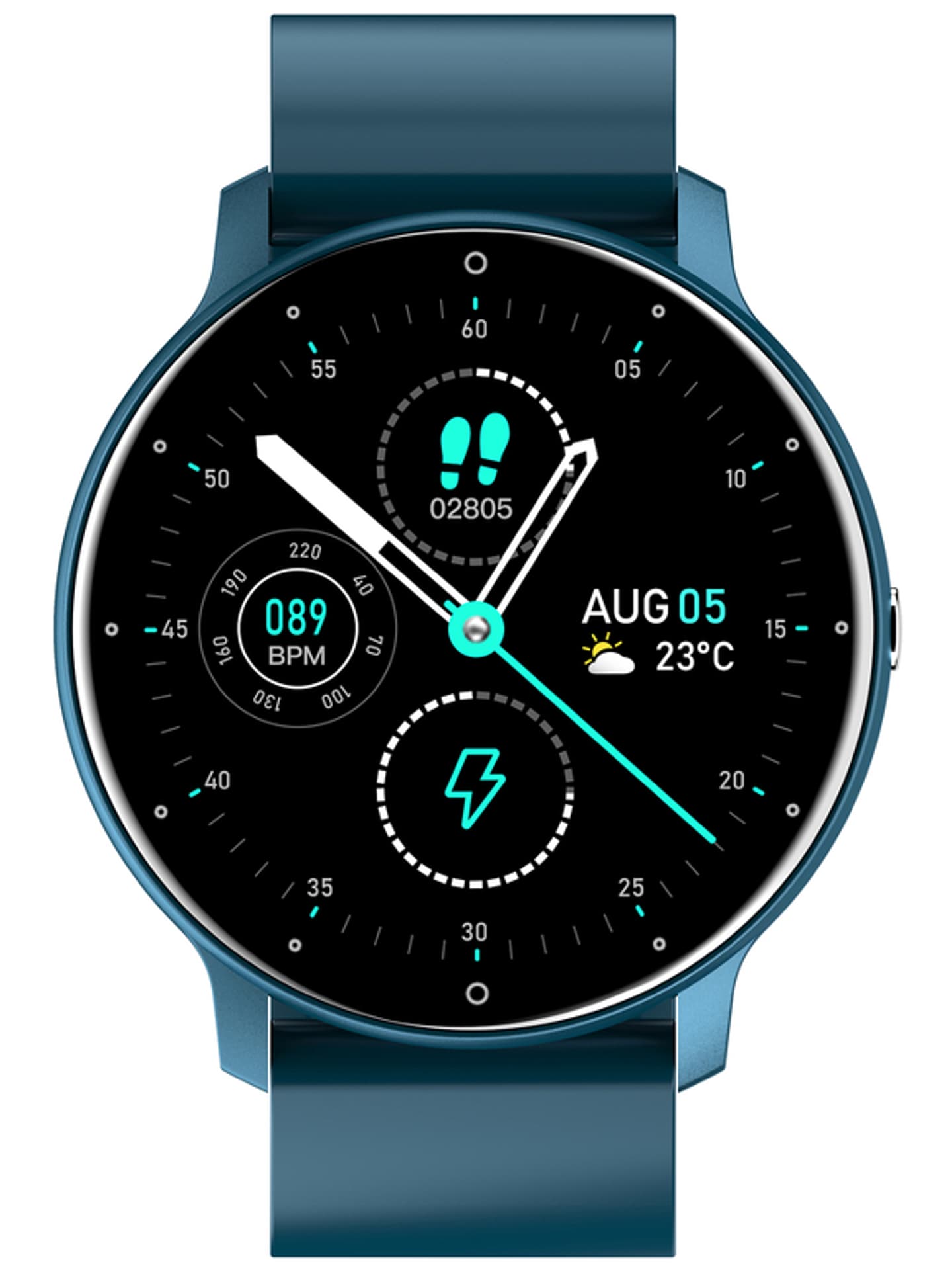 

SMARTWATCH UNISEX GRAVITY GT1-5 - PULSOMETR, WŁASNE TARCZE (sg015e)