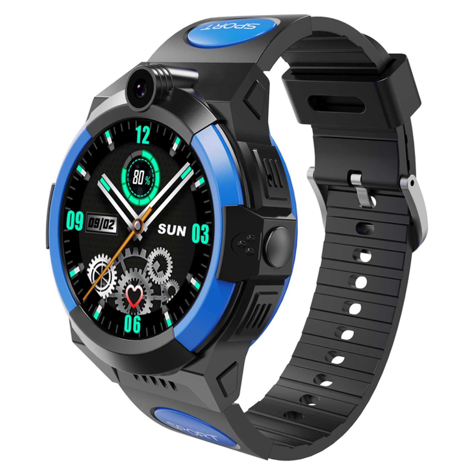 

SMARTWATCH DZIECIĘCY PACIFIC 31-2 KIDS - black/blue (sy027b)