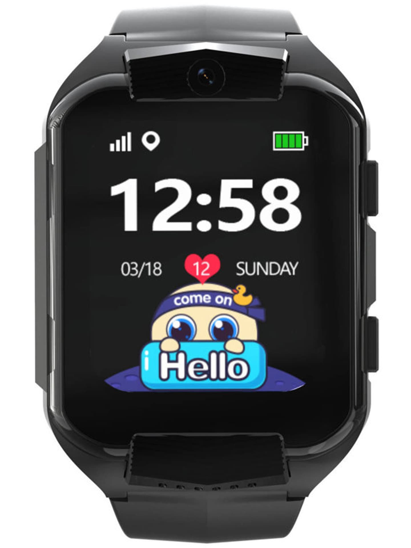 

SMARTWATCH DZIECIĘCY PACIFIC 32-1 KIDS - black (sy028a)