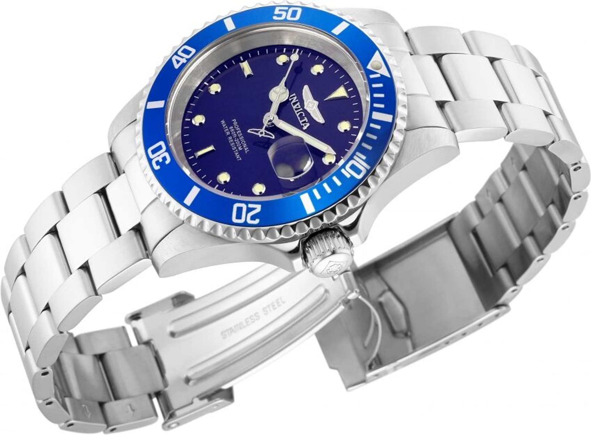 

ZEGAREK MĘSKI INVICTA PRO DIVER 26971 - WODOSZCZELNOŚĆ 200m, koperta 40mm
