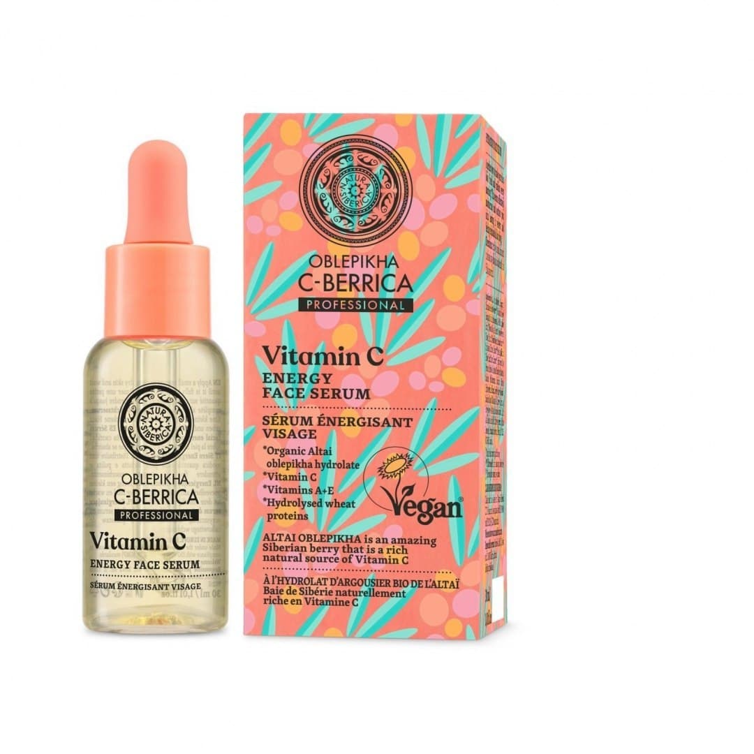 

SIBERICA Oblepikha C-Berrica Professional Energizujące Serum do twarzy Vitamin C 30ml