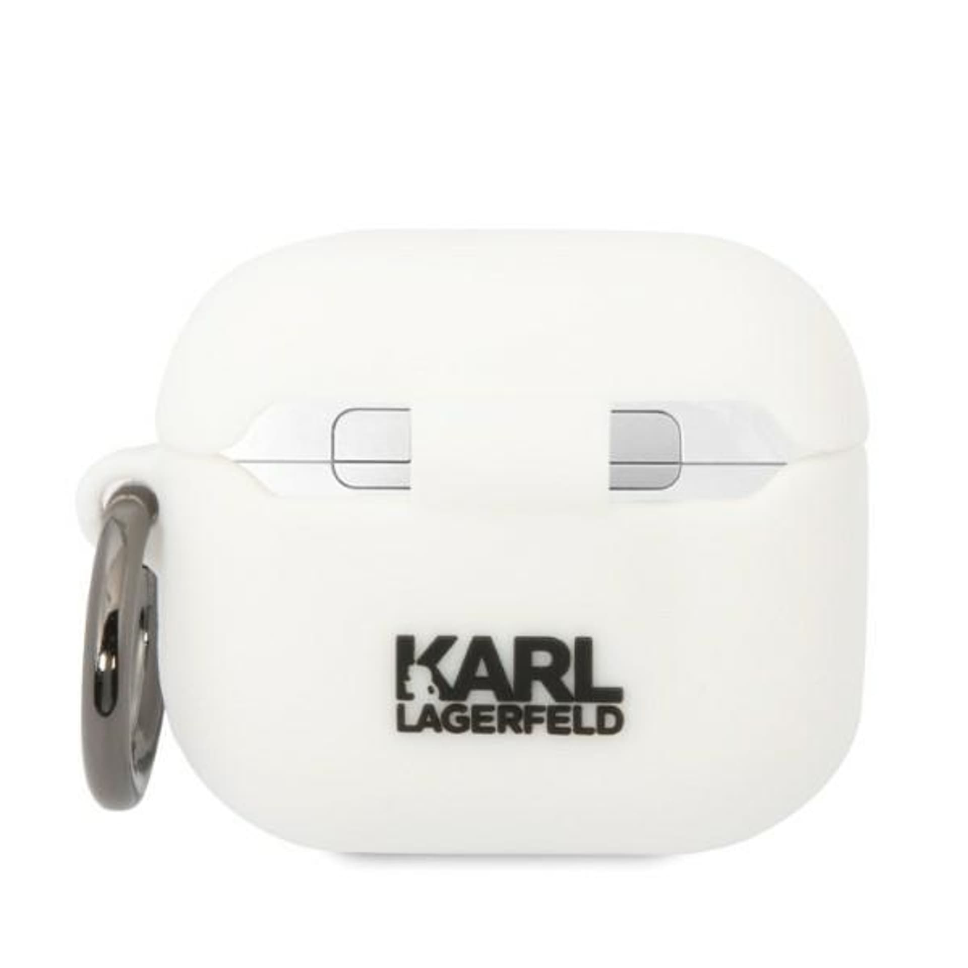 

Karl Lagerfeld KLA3RUNIKH AirPods 3 cover biały/white Silicone Karl Head 3D