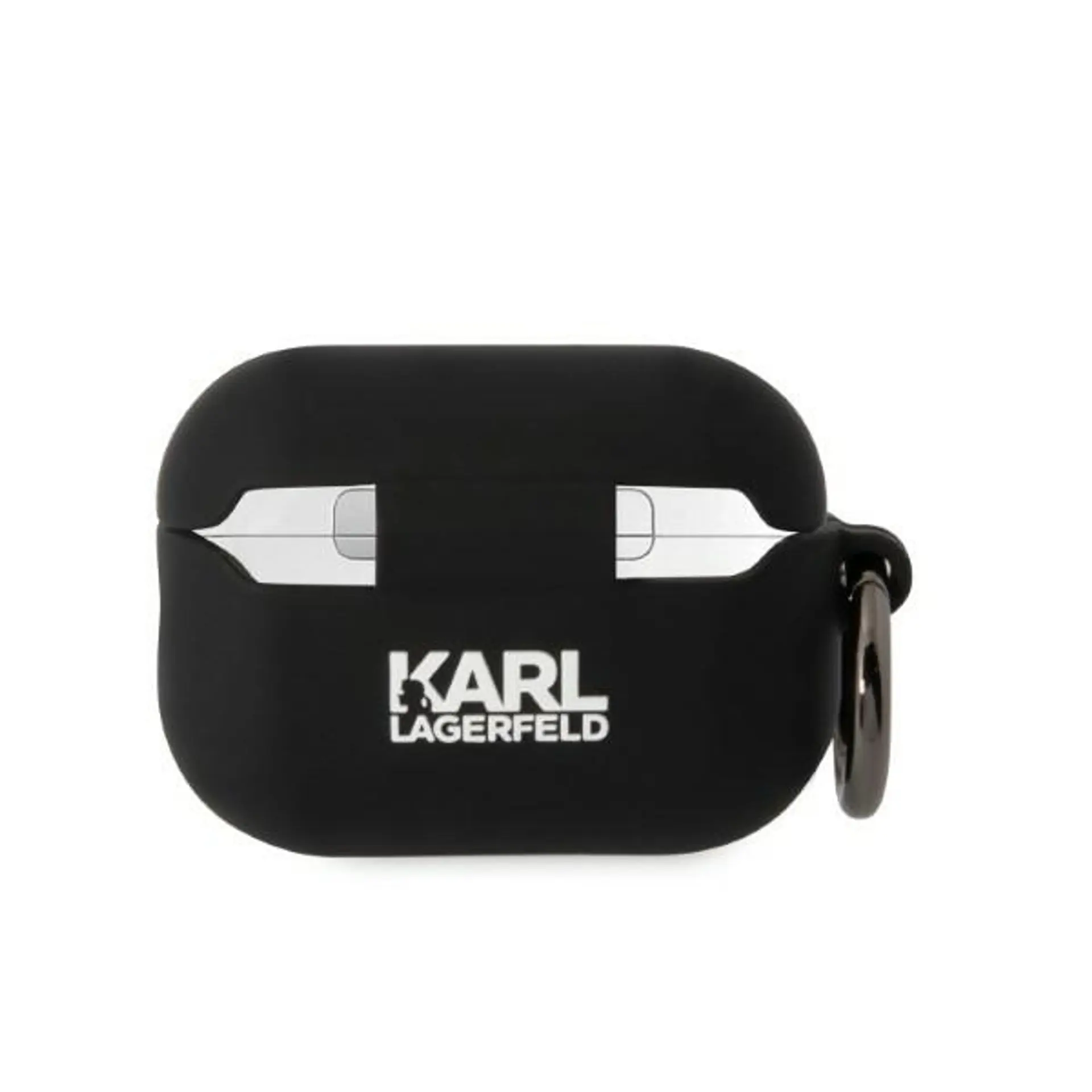 

Karl Lagerfeld KLAP2RUNCHK AirPods Pro 2 cover czarny/black Silicone Choupette Head 3D