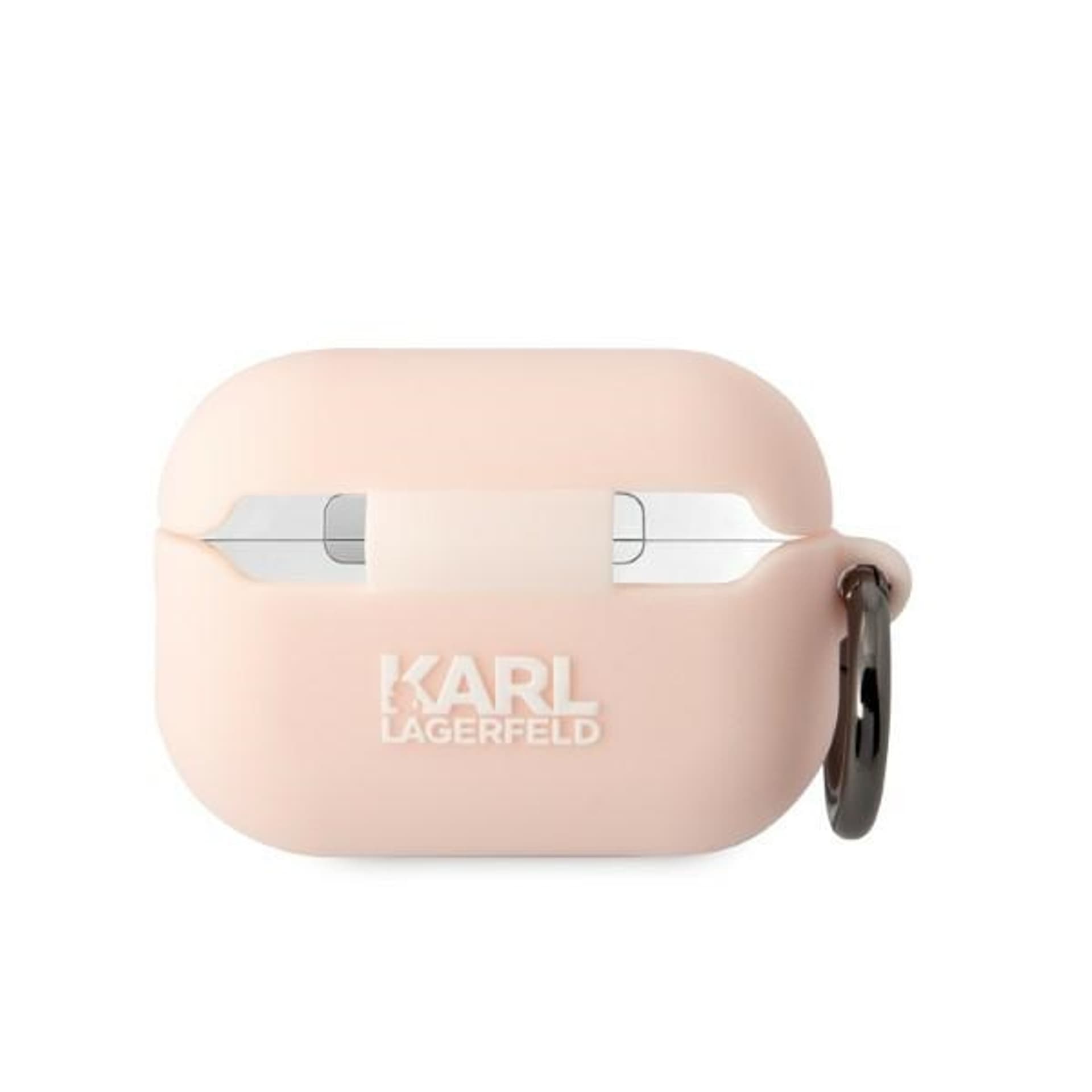 

Karl Lagerfeld KLAP2RUNCHP AirPods Pro 2 cover różowy/pink Silicone Choupette Head 3D