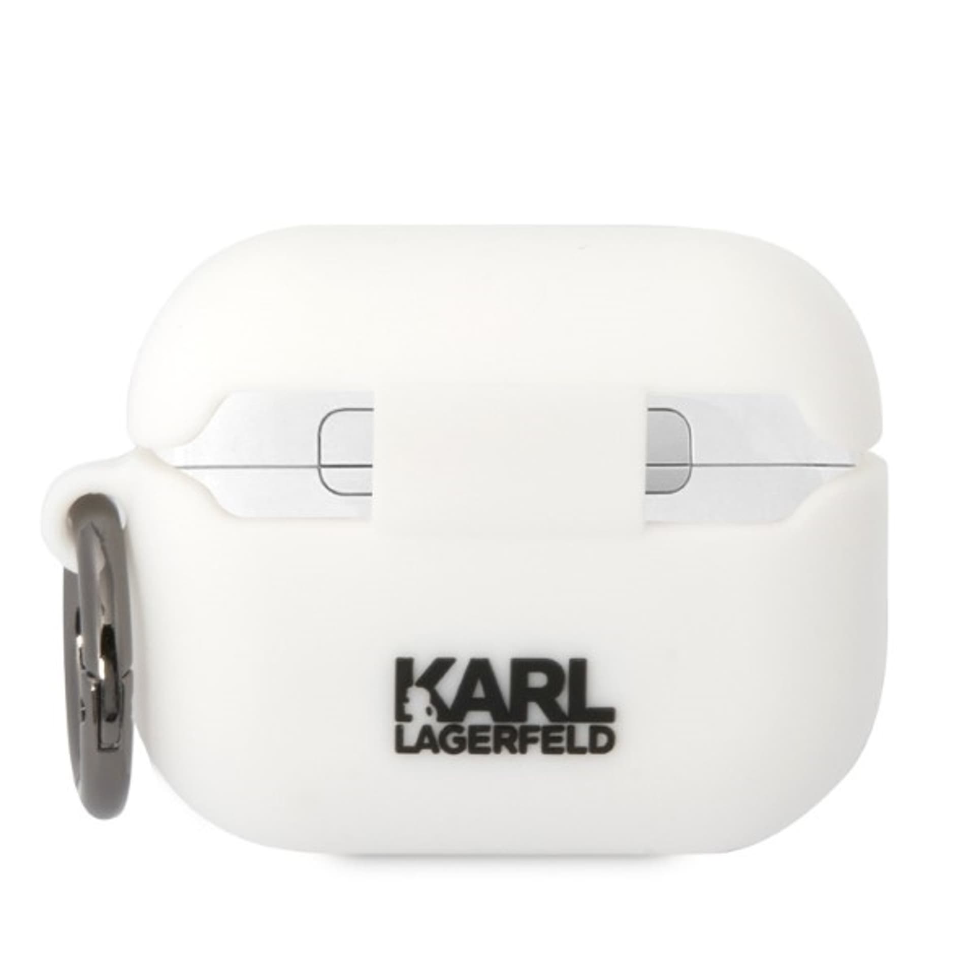 

Karl Lagerfeld KLAPRUNCHH AirPods Pro cover biały/white Silicone Choupette Head 3D