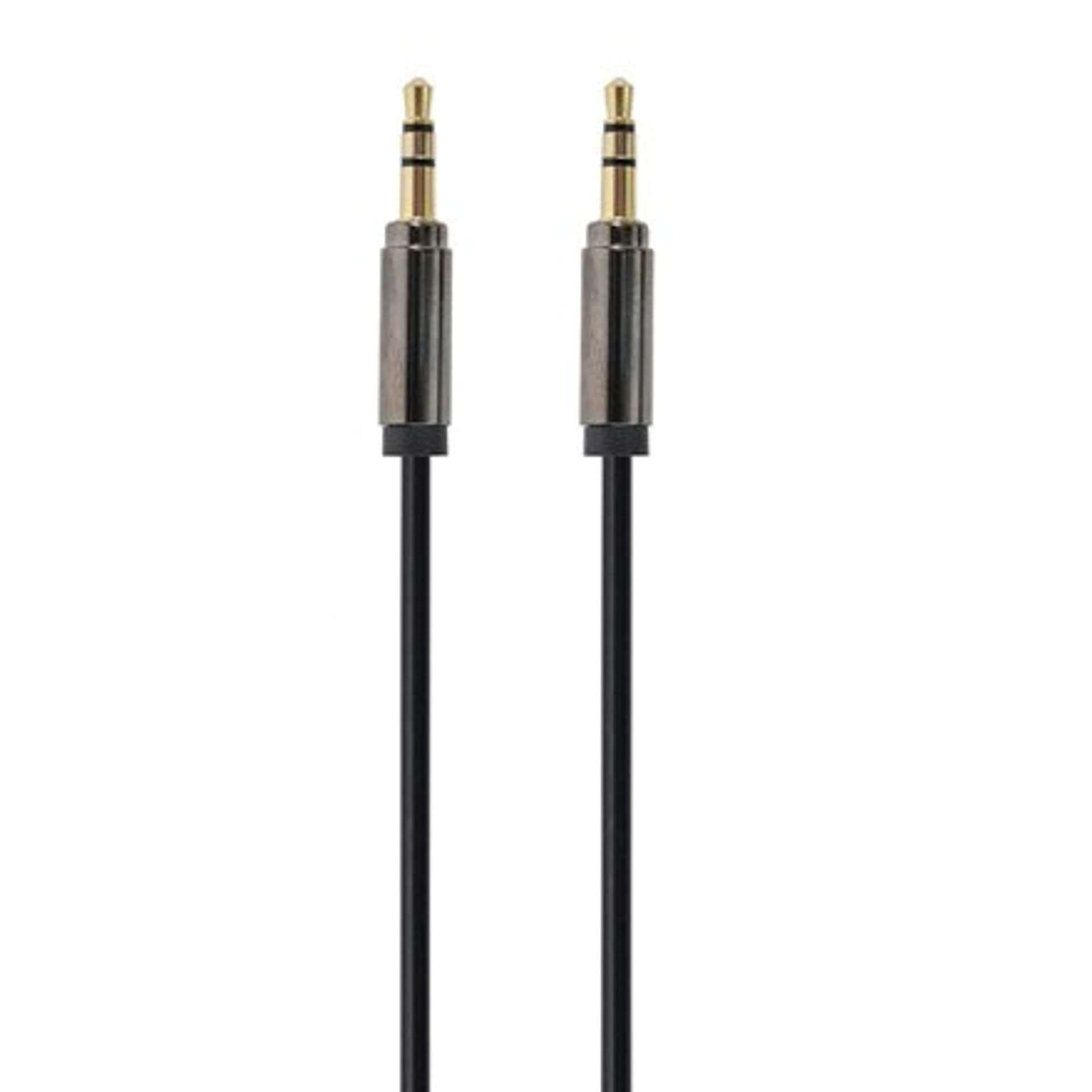 

Cablexpert 3.5 mm Stereo Audio Cable, 0.75 m, Black
