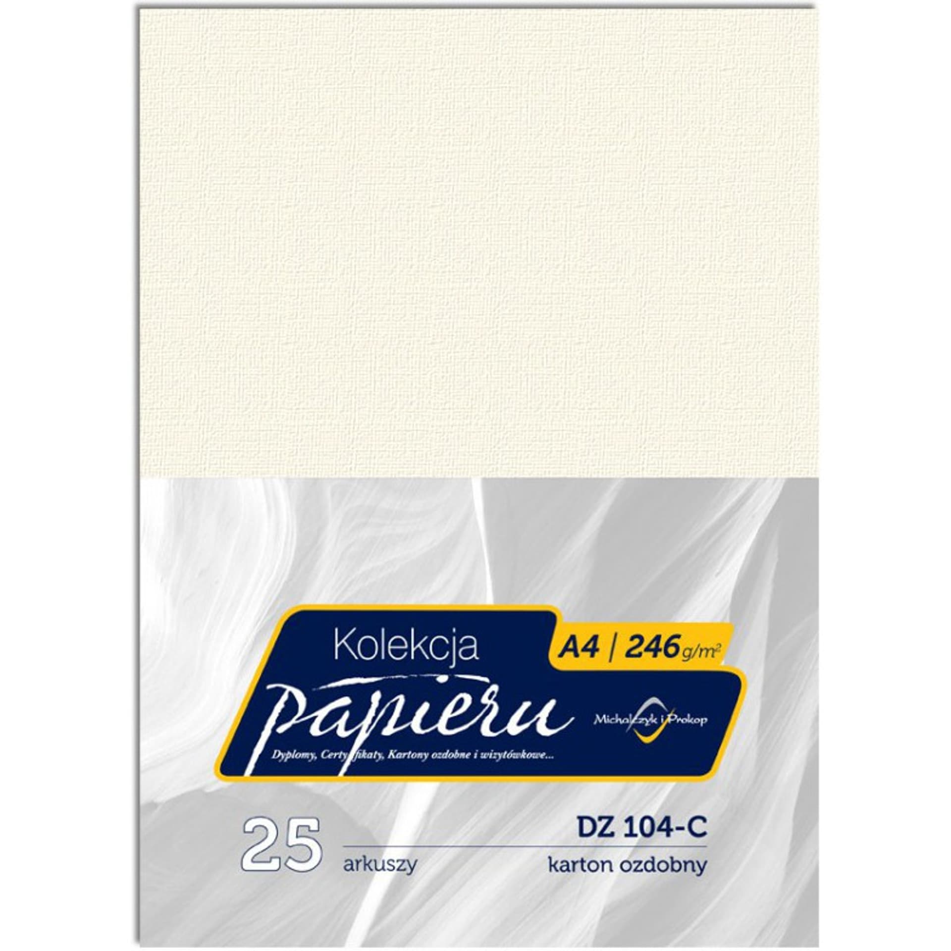 

Karton wizytówkowy A4 246g DZ104-C (25) MICHALCZYK I PROKOP, 25) michalczyk i proko