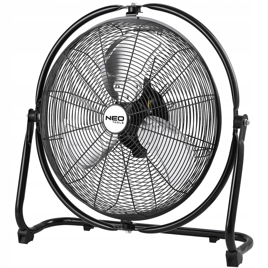 

Wentylator cyrkulator powietrza 111W średnica 45cm 3 prędkości nawiewu regulacja ustawienia 90-007