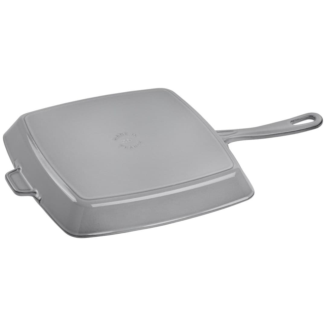 

Kwadratowa patelnia żeliwna grillowa STAUB 40501-109-0 - grafitowa 30 cm