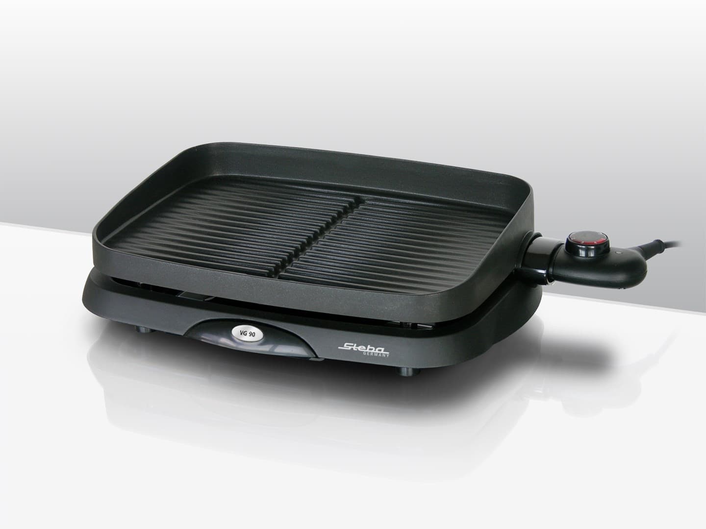 

Grill elektryczny Steba VG 90 (stołowy-otwarty; 1300W; kolor czarny)