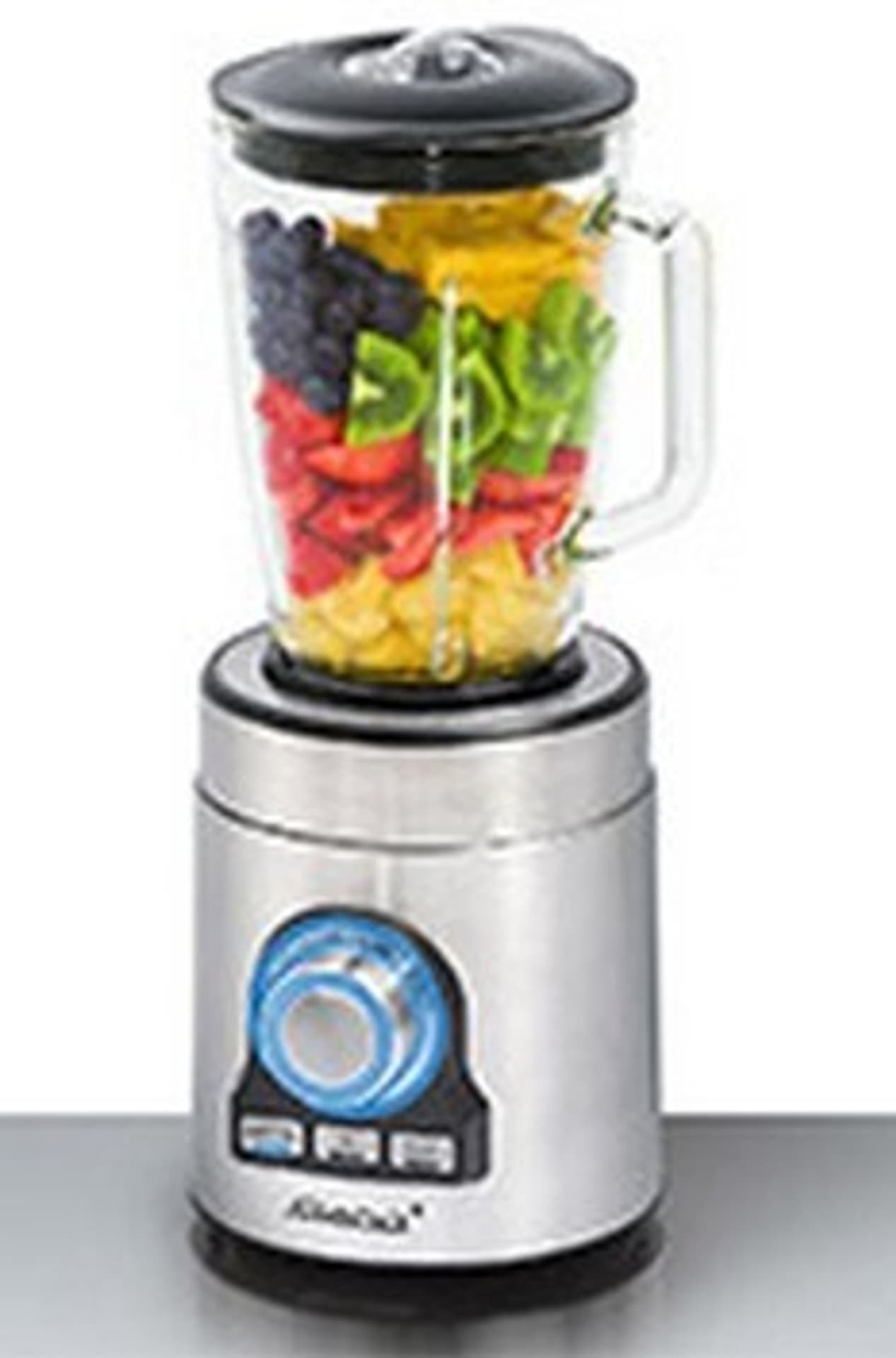 

Blender kielichowy Steba MX 2 PLUS (1250W; kolor srebrny, kolor transparentny)