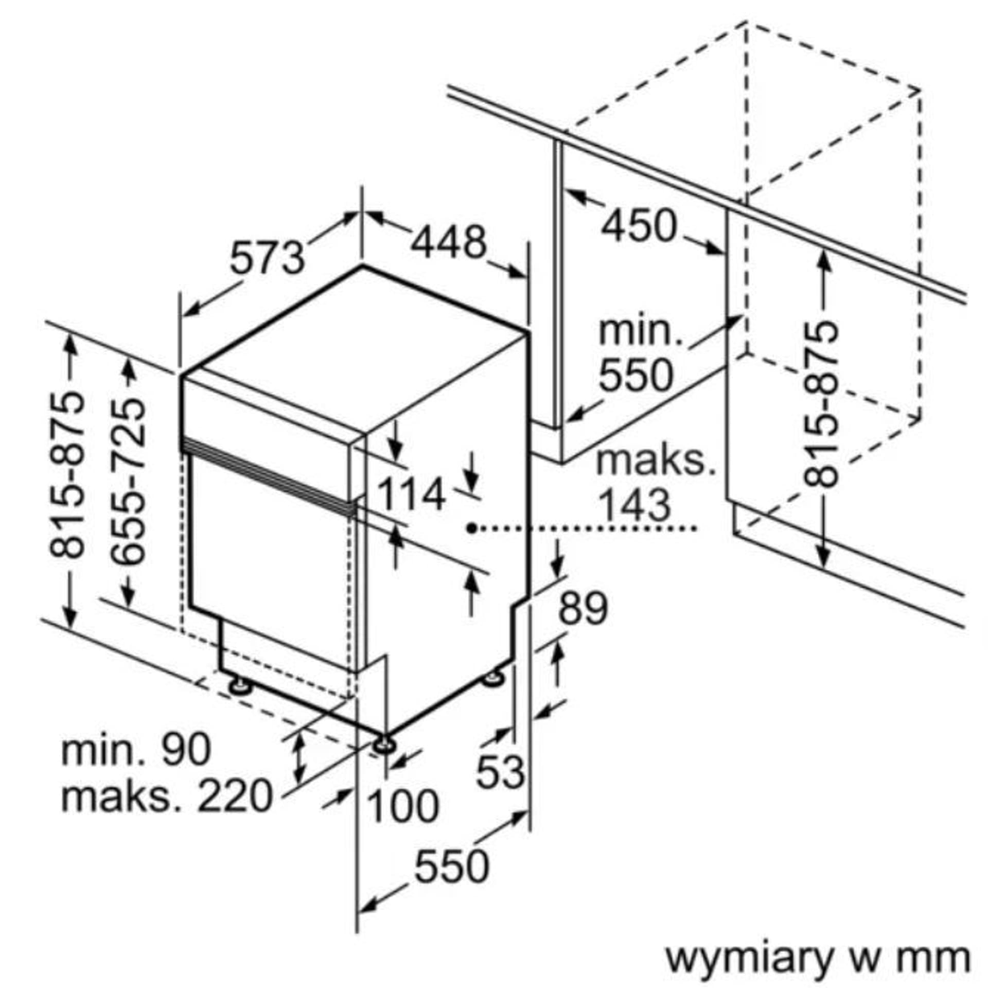 

Zmywarka do zabudowy BOSCH SPI6YMS17E