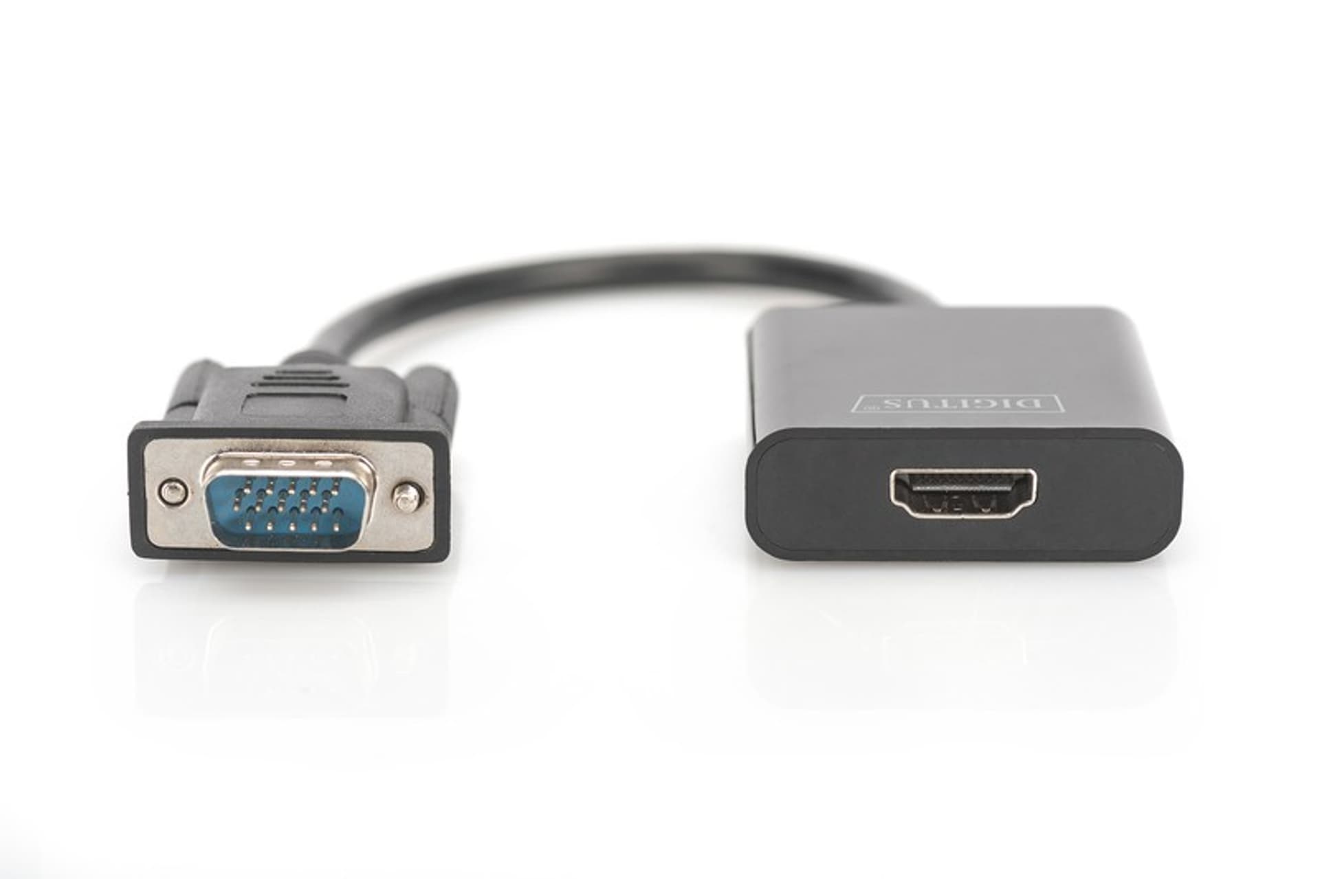 

Konwerter/adapter audio-video VGA do HDMI, 1080p FHD, z audio 3.5mm MiniJack