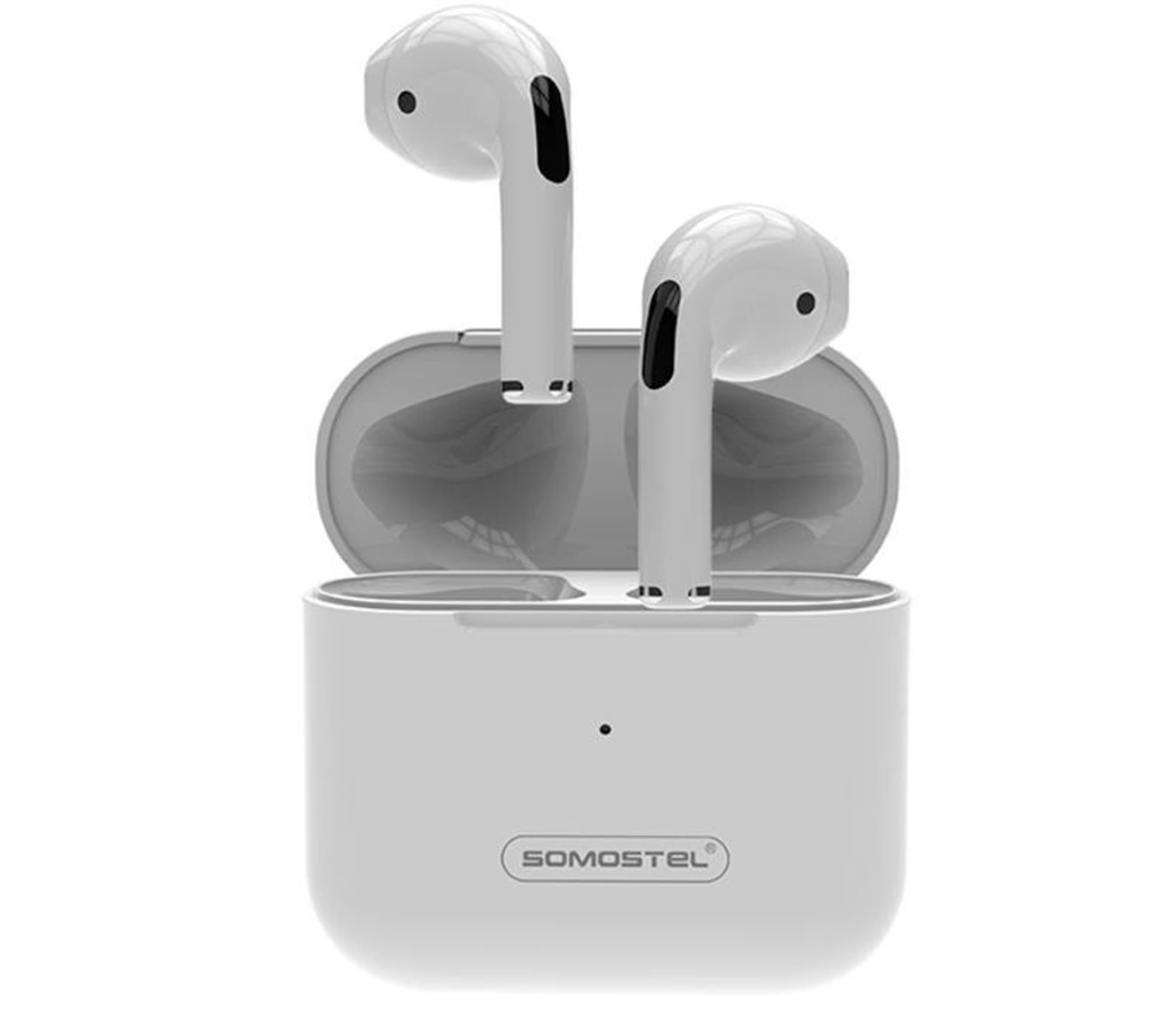 

SOMOSTEL SŁUCHAWKI DOUSZNE BLUETOOTH ANC REDUKCJA SZUMÓW CVC PRO4 TWS WHITE