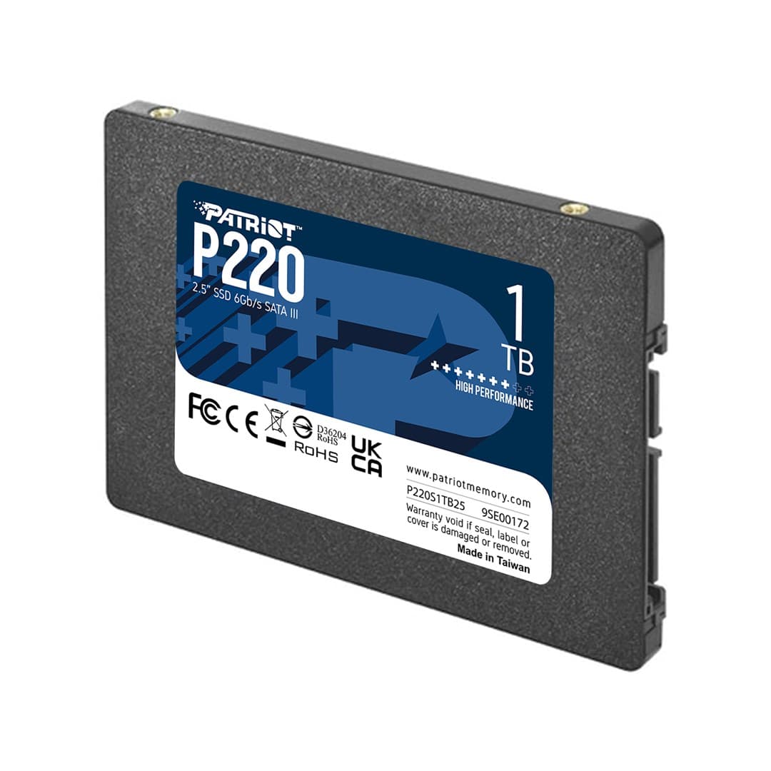 

SSD PATRIOT P220 1TB SATA 2,5"