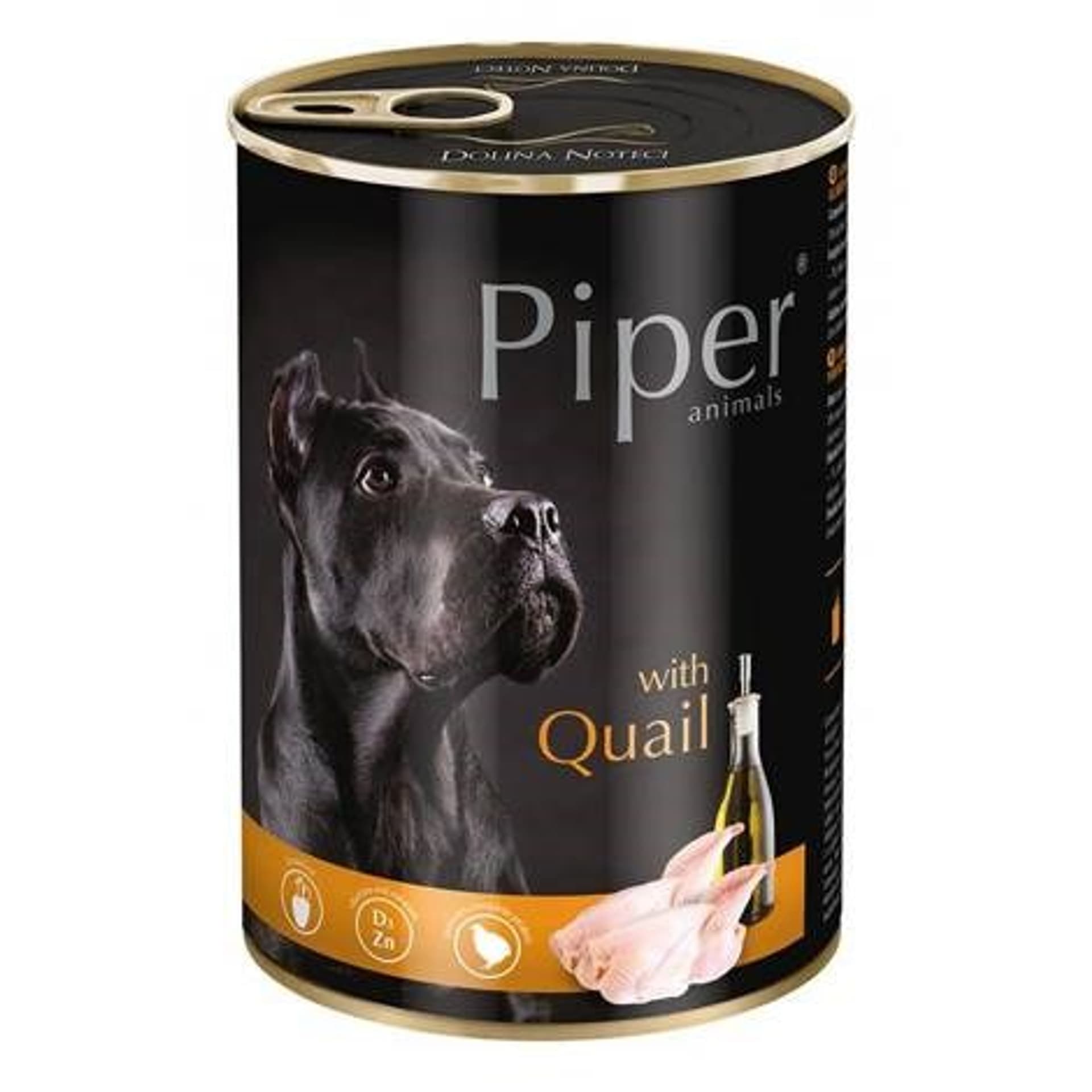 

DOLINA NOTECI Piper z przepiórką, karma mokra dla psa 400g